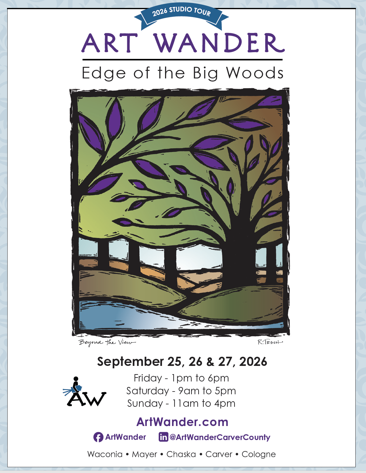 Edge of the Big Woods Art Wander