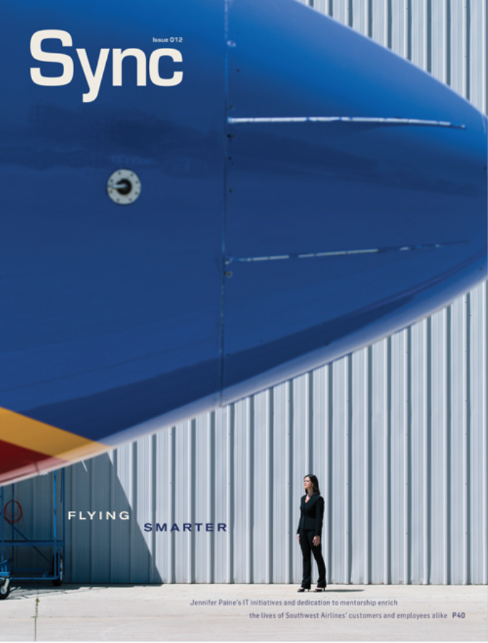 Launched in 2015, Sync captures the ideas, passions, and personalities of thought leaders who are actively shaping the role of technology in the business. As a founding editing and later, creative director, I helped concept the magazine's editorial s