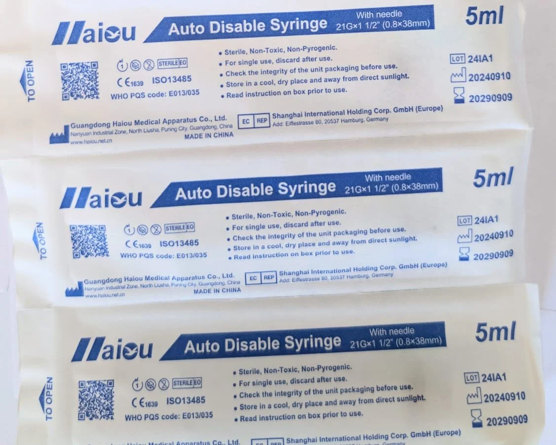 Syringes – 5ml