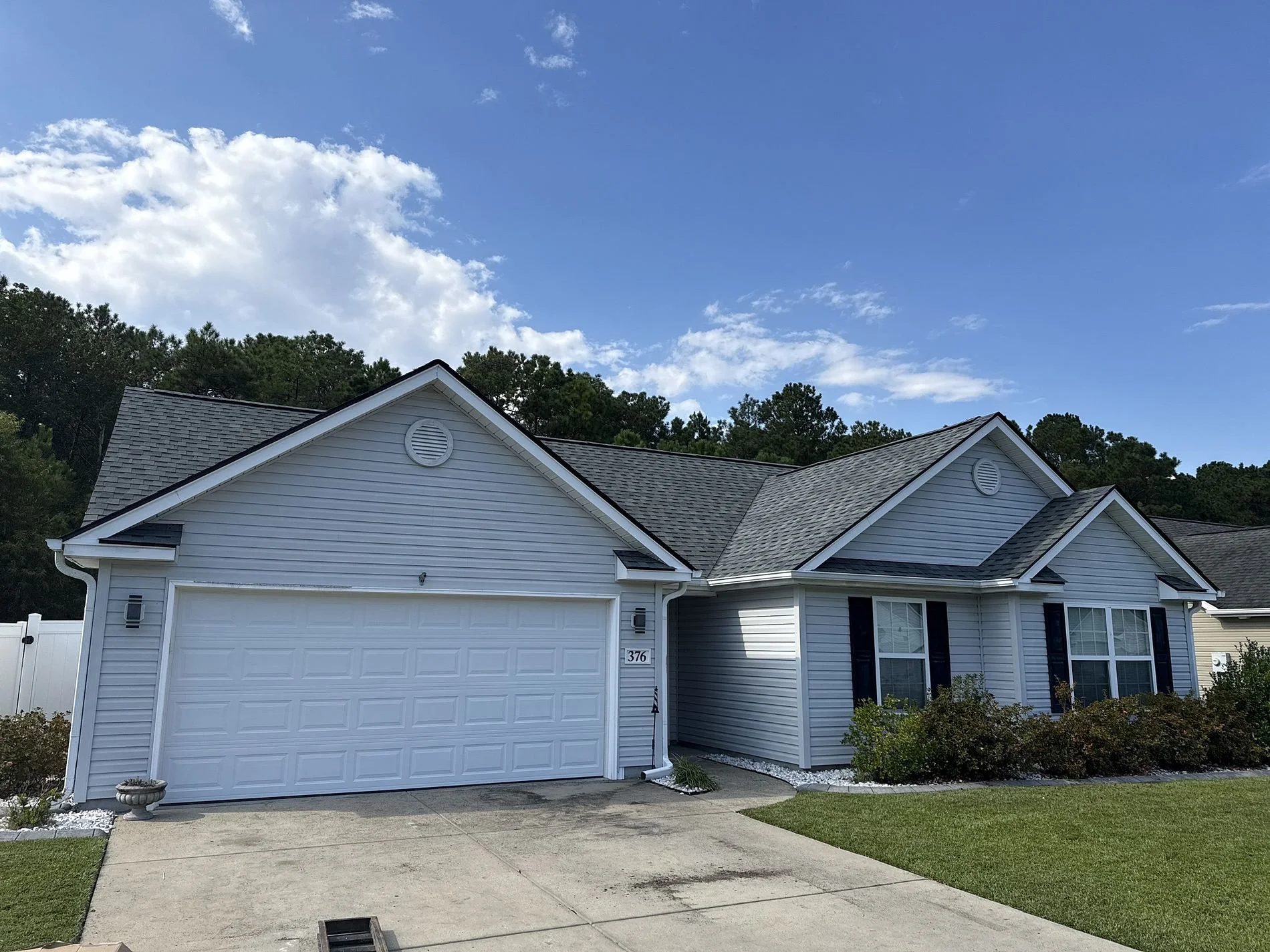 New Atlas Pinnacle Pristine roof in Hearthstone - Myrtle Beach, SC