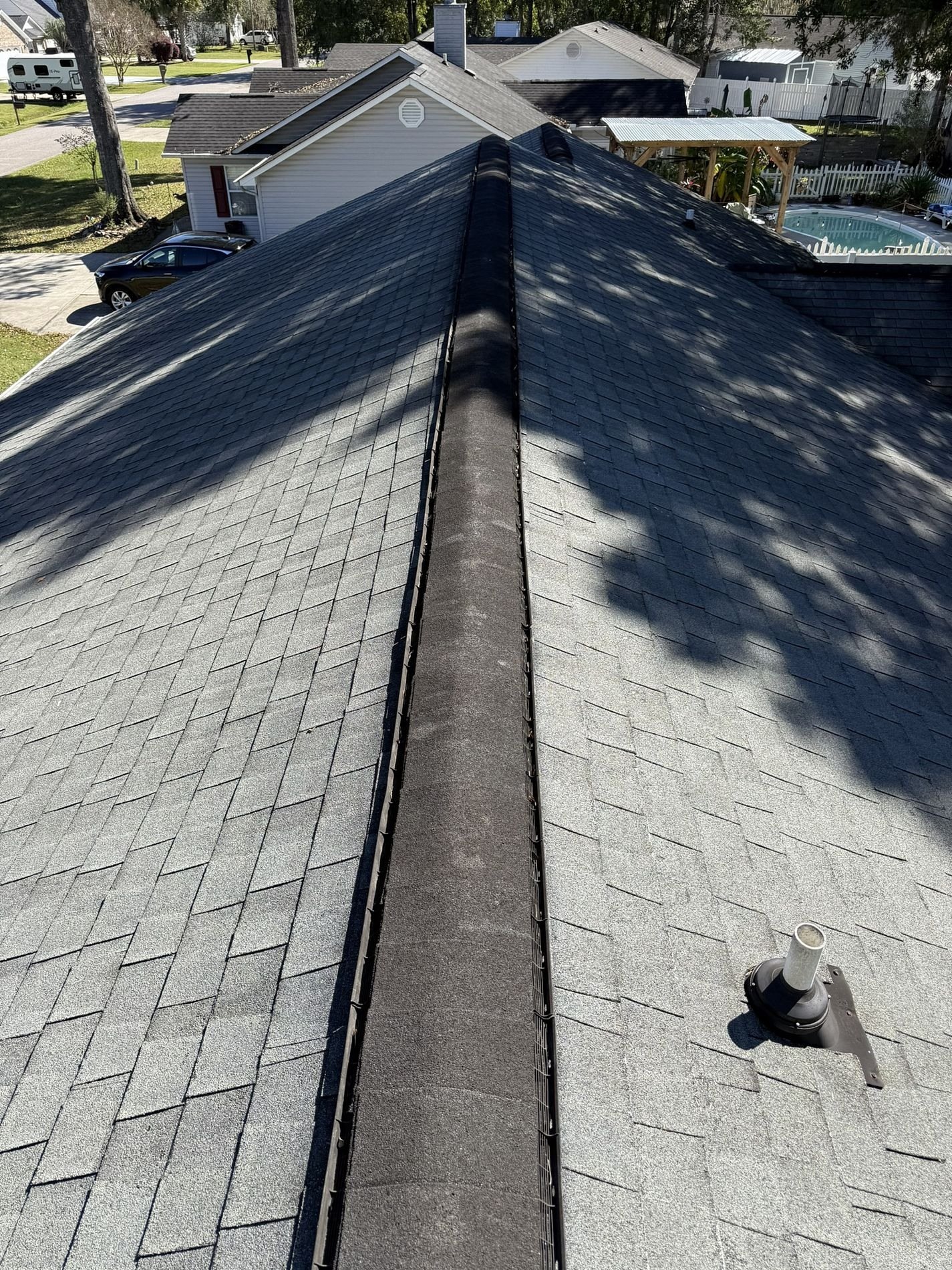 Roof before replacement in Myrtle Beach, SC - Bear Roofing LLC
