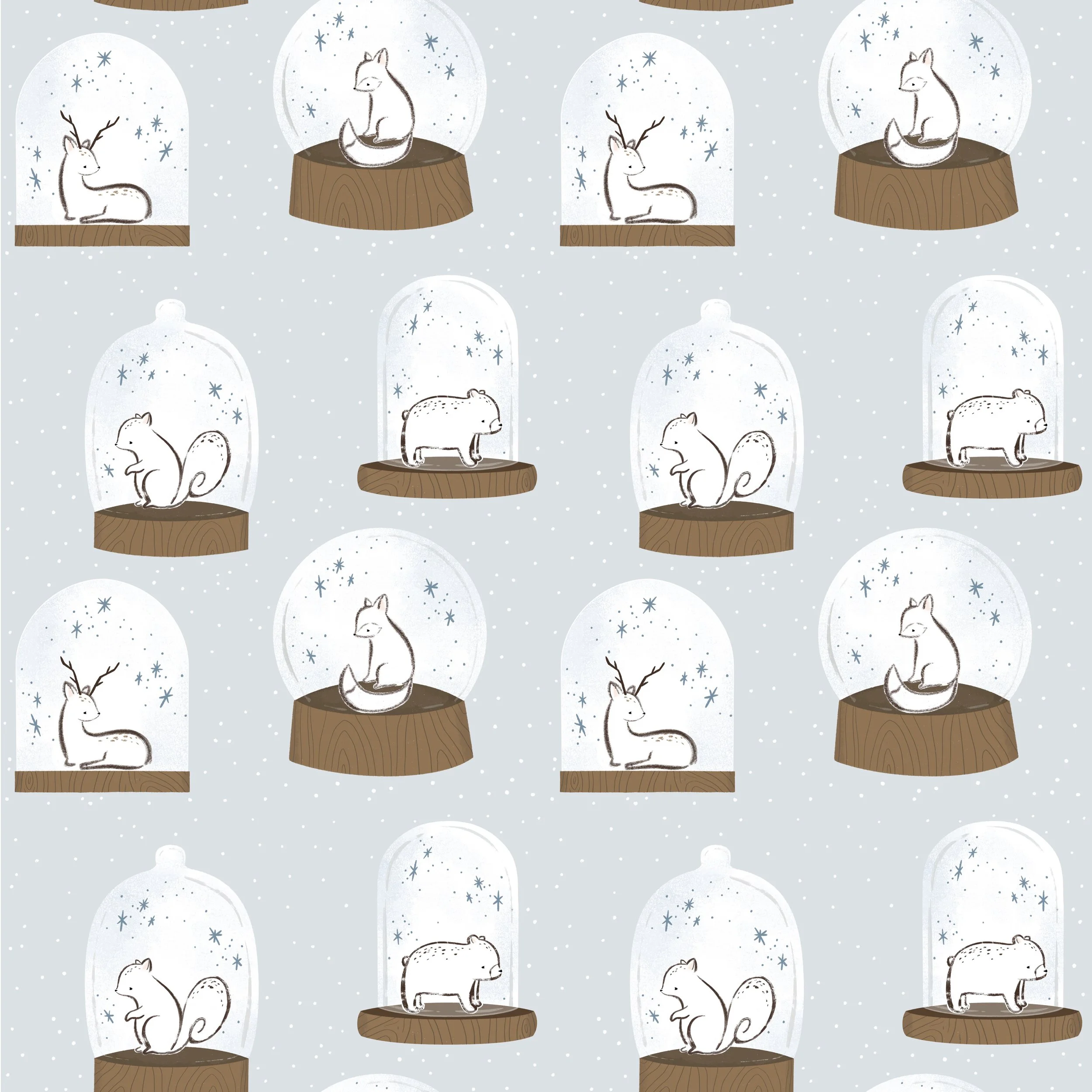 Pattern-Snow globe animals.jpg