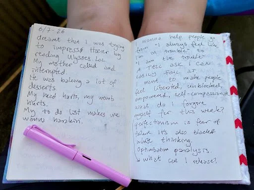 journaling through expansion with pixiewithpens