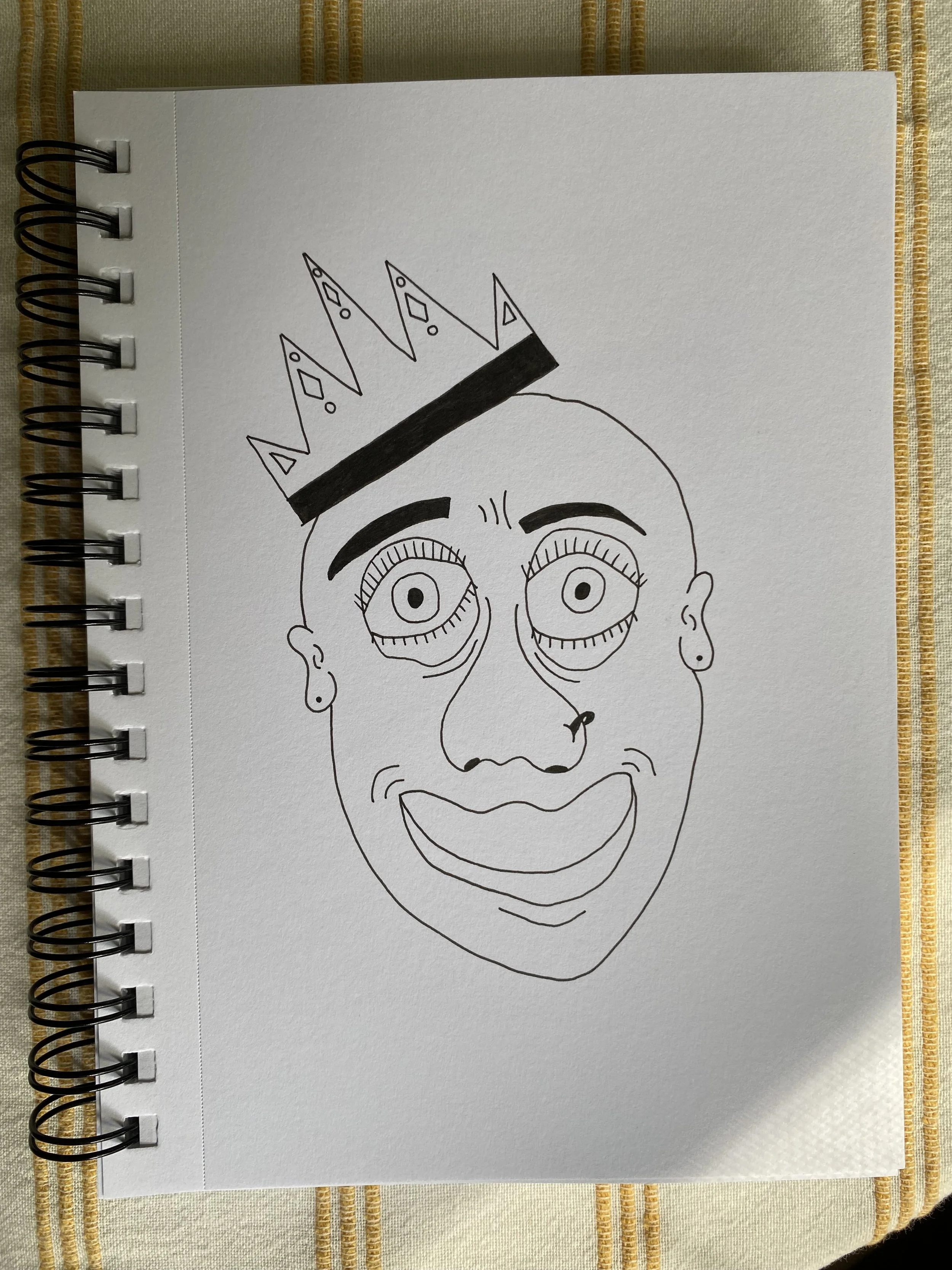 "King Joker" (5.5 x 8.5 in.) – $50 USD