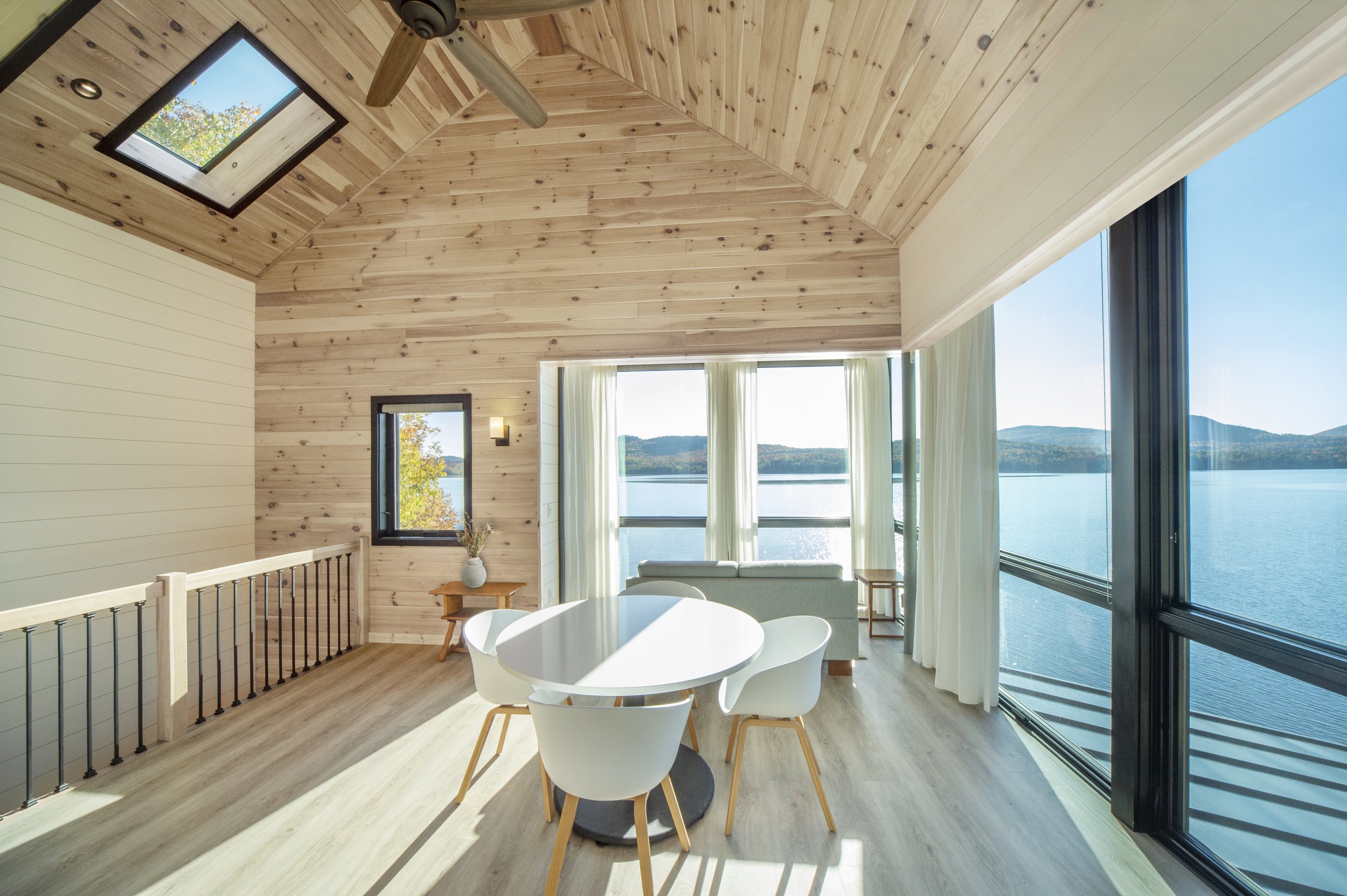 lake house interior