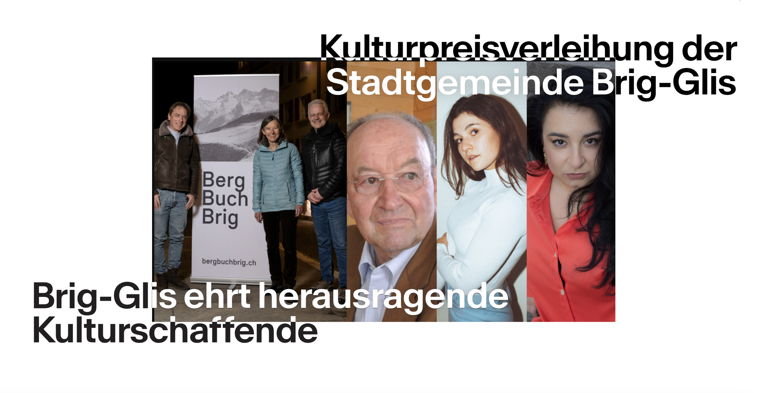 Kulturpreisverleihung der Stadtgemeinde Brig-Glis