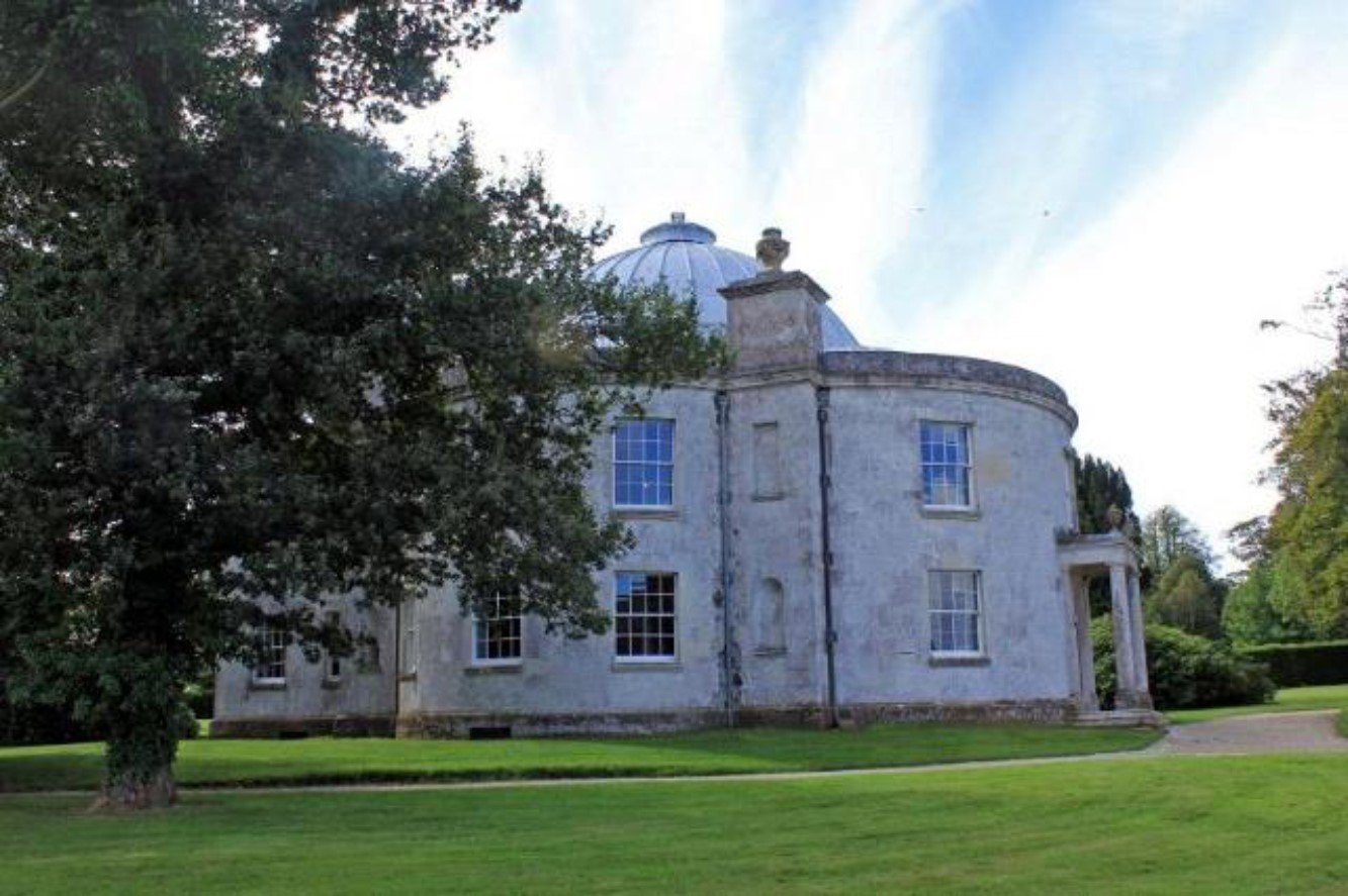 The chapel in the grounds of Lulworth Castle.