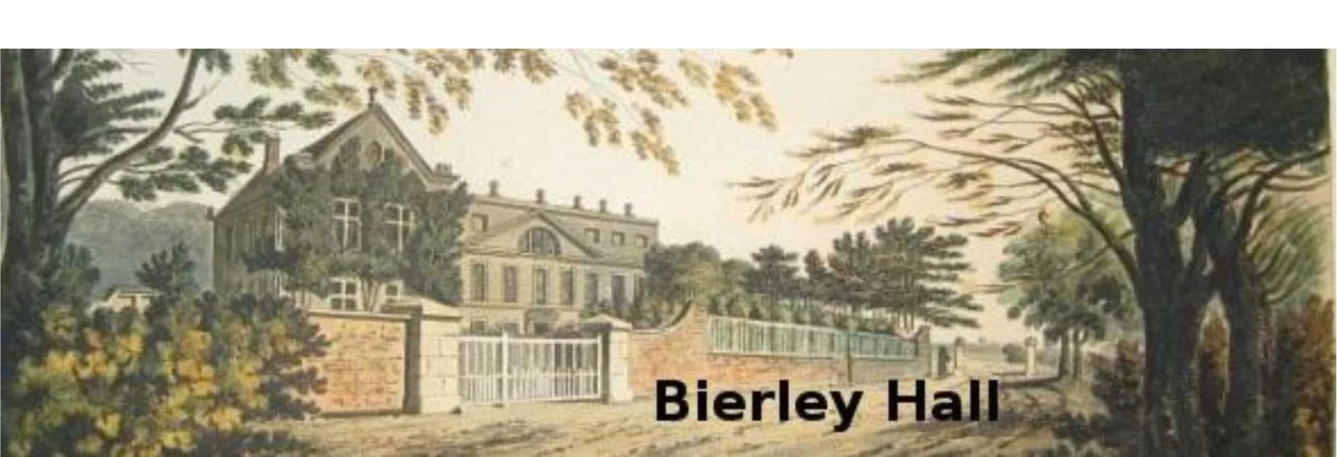 Bierley Hall, ancestral home of the Richardson family.
