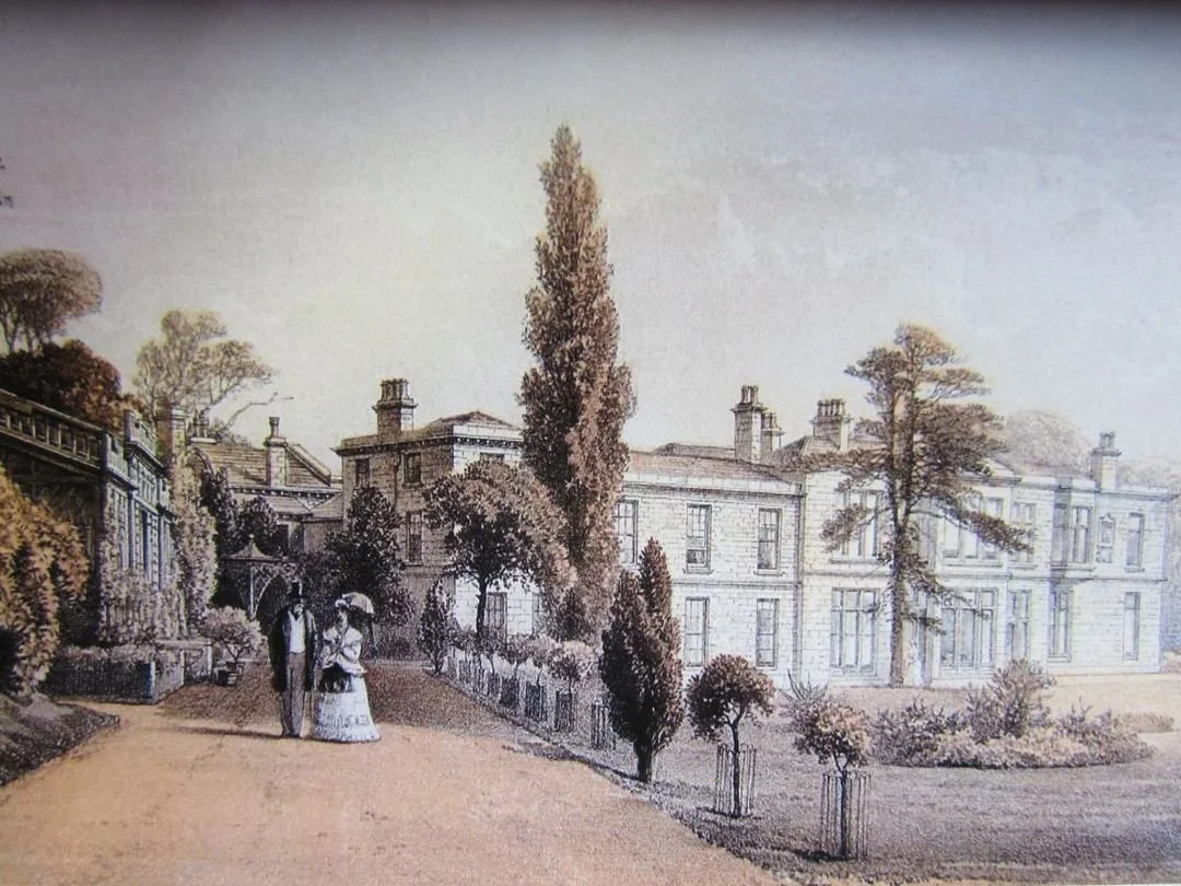 The historical mansion at St Ives.