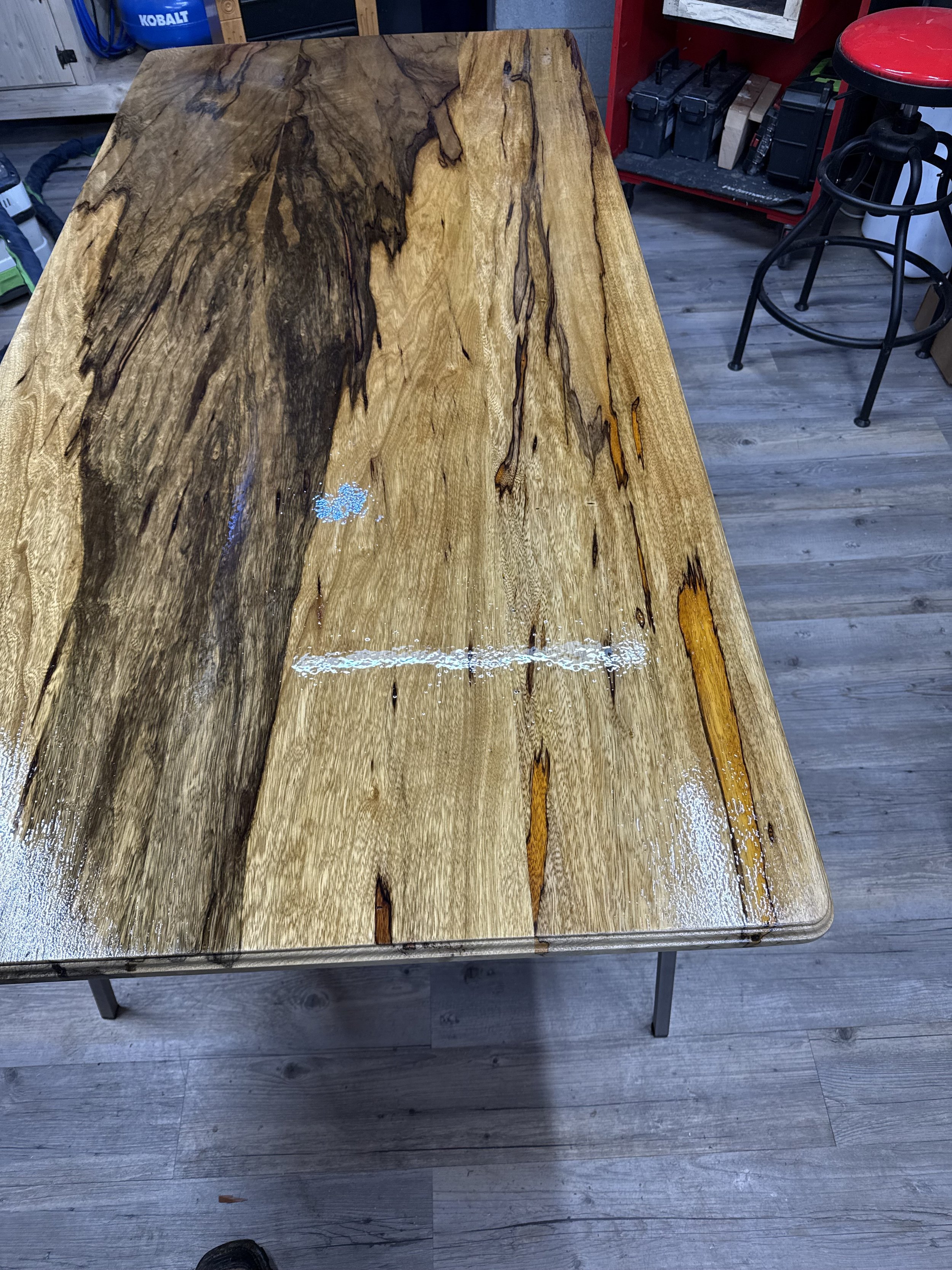 Custom Black Limba Tabletop