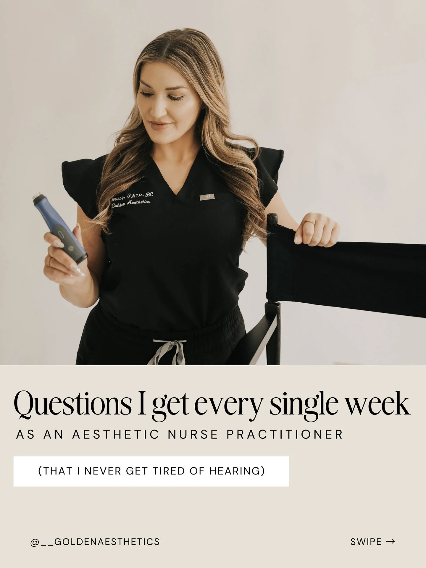 When it comes to medical aesthetics, there are literally zero dumb questions. Everyone has (and should have!) questions.

Slide through for the ones I hear every week from women just like you who want honest answers + expert results !!

This one&rsqu