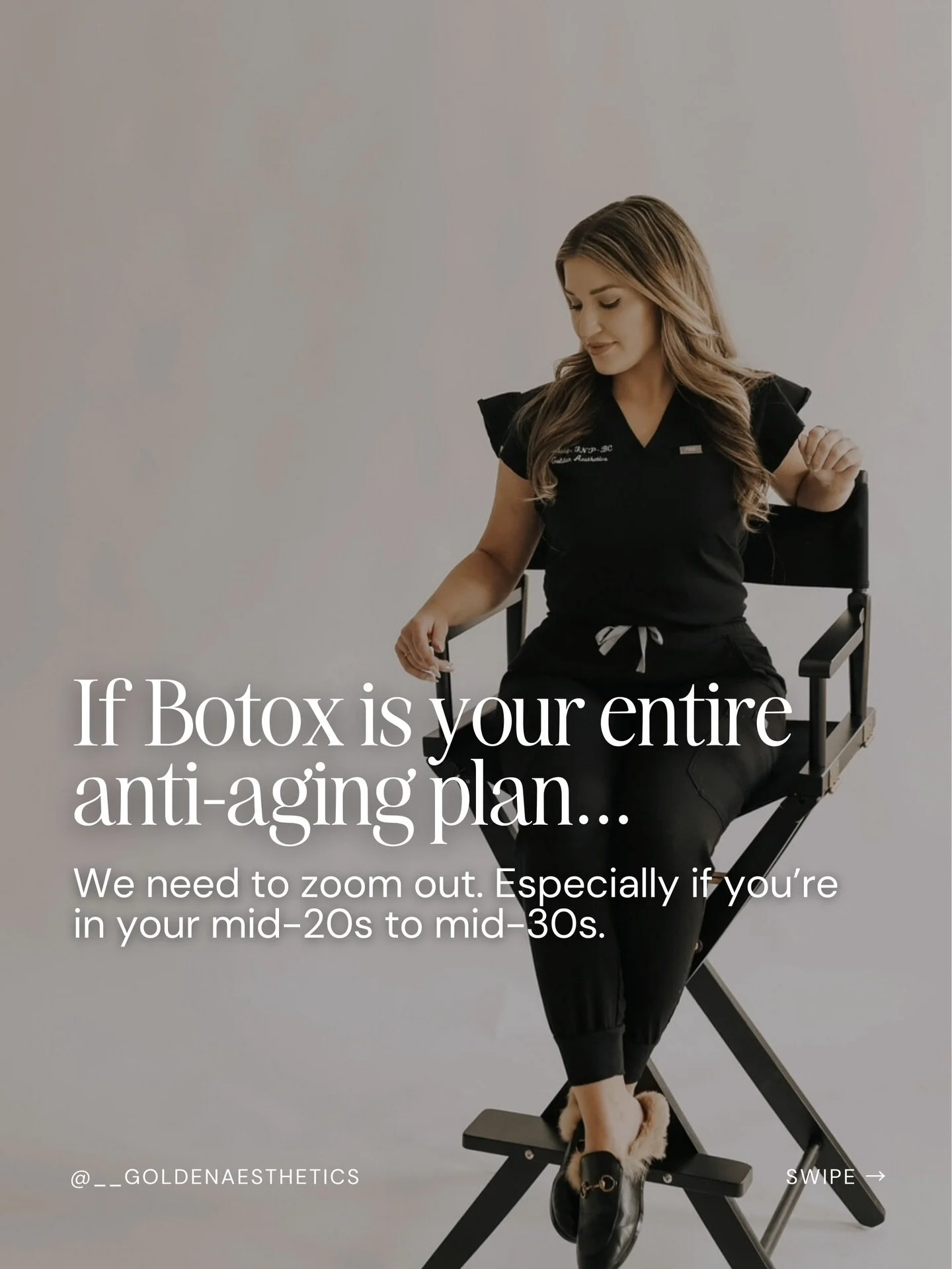 Botox is a great tool. It&rsquo;s just not the whole strategy.

If you&rsquo;re in your mid-20s to mid-30s and tox is the only part of your plan, it might be time to zoom out.

Because how your skin ages has less to do with how still it is&hellip;and