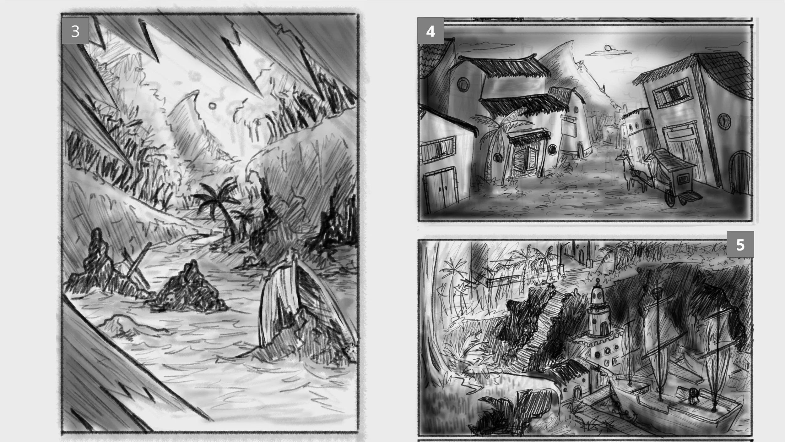 Location Concepts for "Written in The Devil's Manifest"