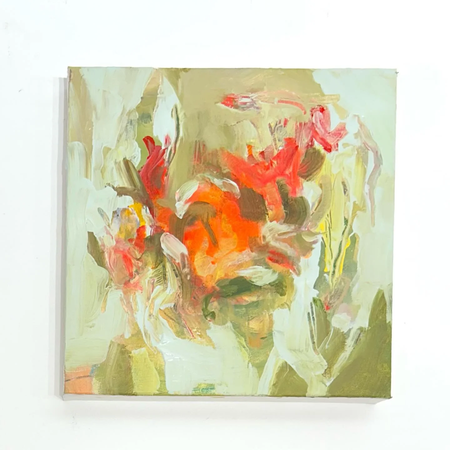 A new little one fresh off the studio wall.

#colorlove 
#dreamcolor 
#artforthesoul 
#painterslife 
#saltspringisland 
#studiowall 
#intuitivepainting