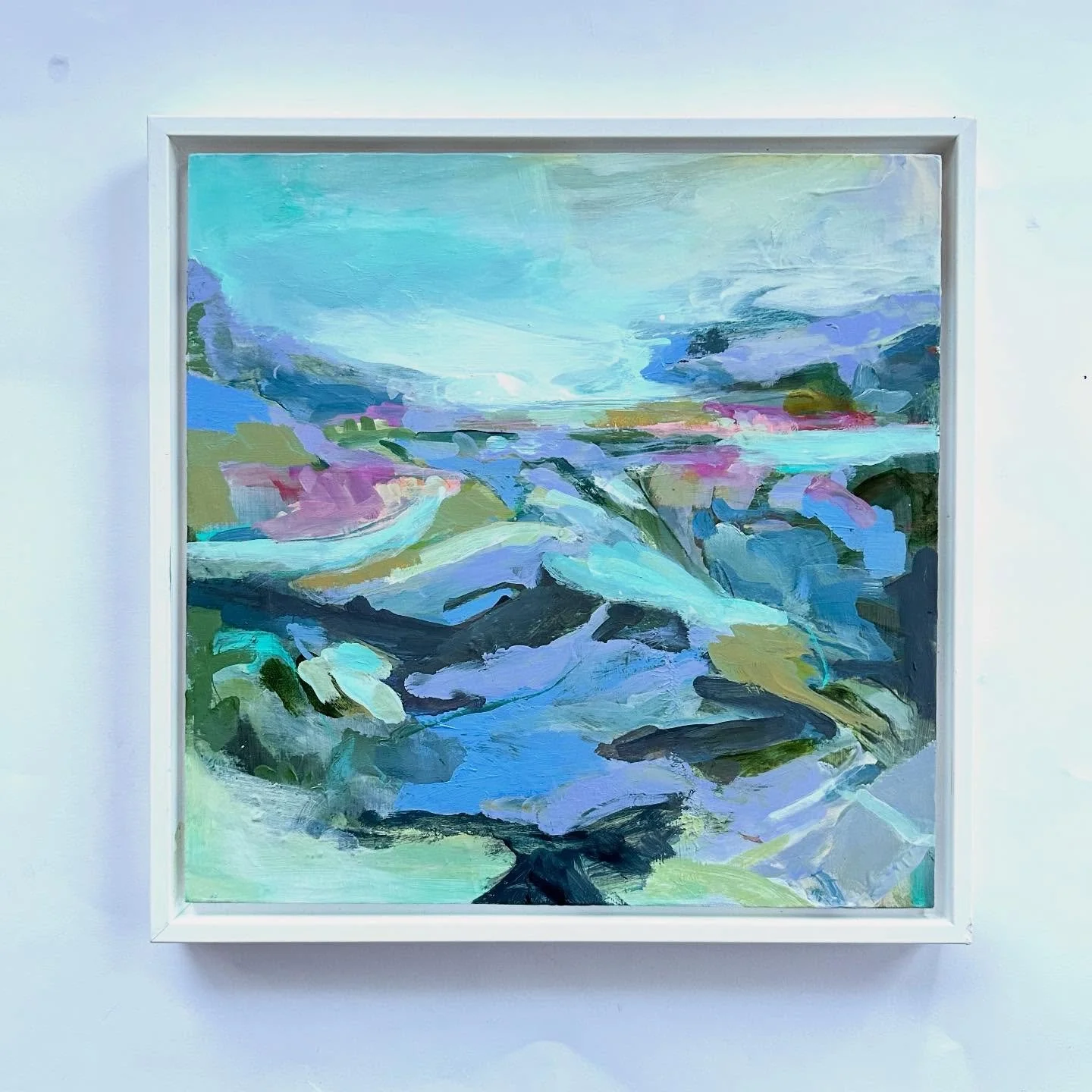 It&rsquo;s easy to control a painting to be what you think you want it to be. It takes practice to allow creativity to flow through you. To create from presence which isn&rsquo;t about outcome but connecting with a frequency that&rsquo;s within you. 