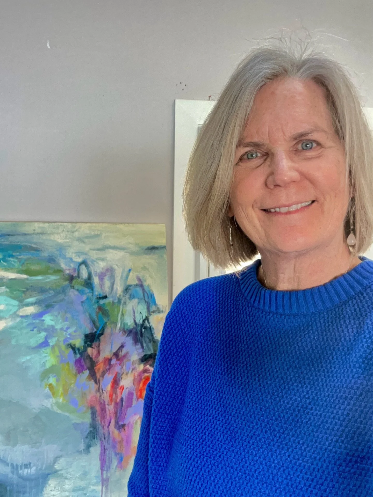 Clearing Field
36&rdquo; &times; 36&rdquo;

A studio moment with this one.
Currently available.

#designerartsource
#collectedhome 
#artforinteriordesign
#contemporaryabstract 
#saltspringisland