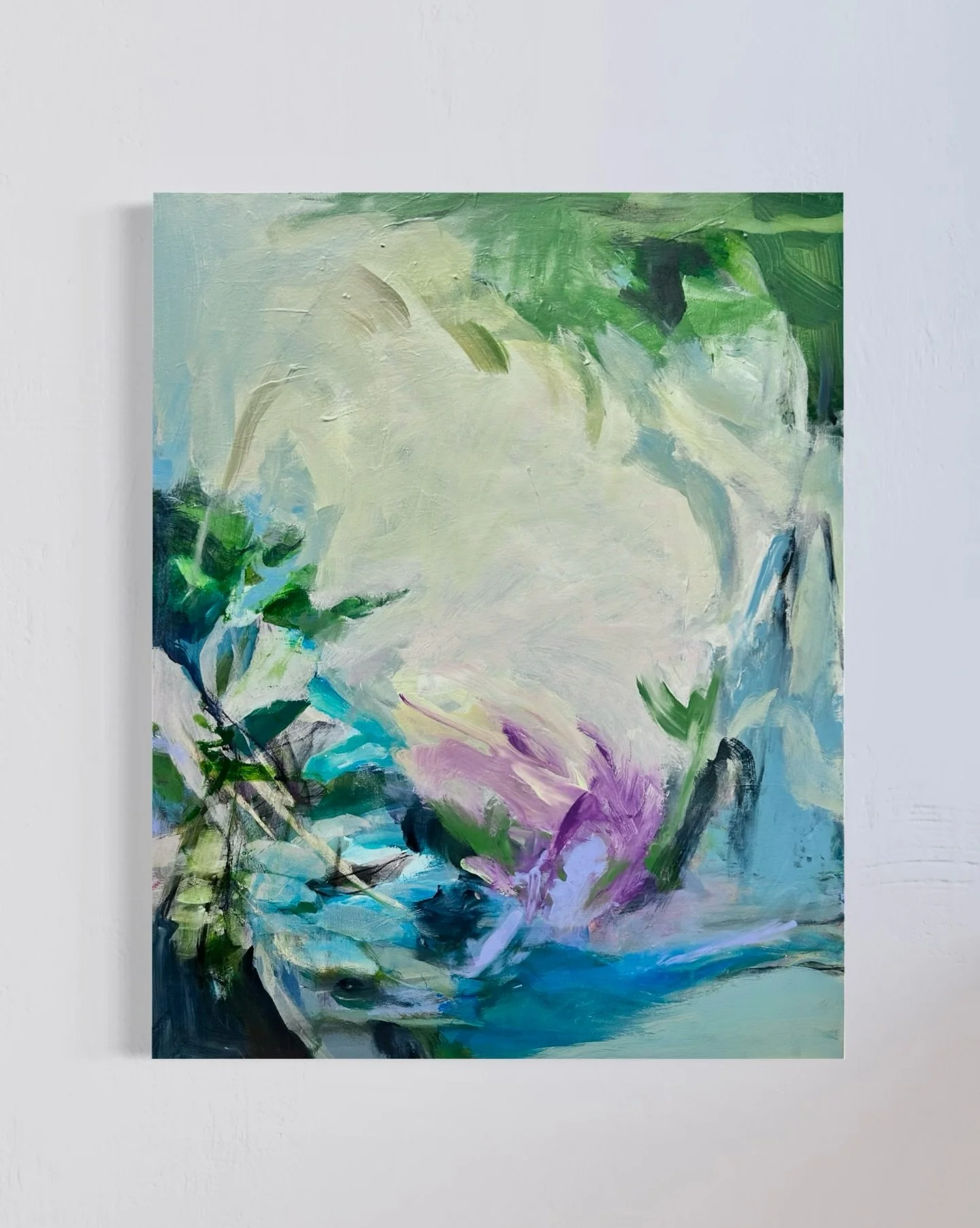 This one surprised me.

Dream Echoes
24&rdquo;x30&rdquo;

mixed media on canvas
available

#collectedinteriors 
#artforinteriors 
#interiordesignart 
#contemporaryabstractart 
#abstractpainting