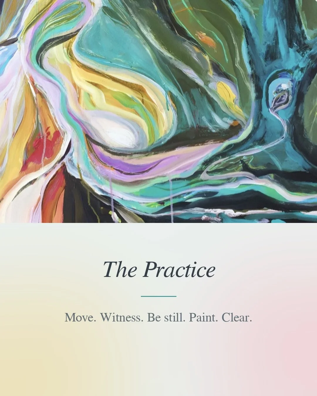 What actually happens in a Wild Wisdom Circle? 

We move. We witness one another. We sit in stillness. We paint freely. And we close by clearing what&rsquo;s ready to go.

Best thing? It&rsquo;s not about learning to paint like anyone else. It&rsquo;