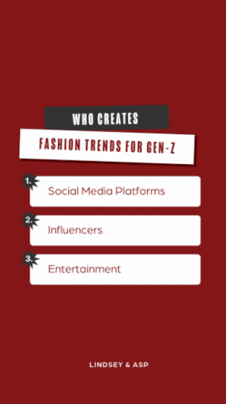 Lindsey + Asp Gen-Z Fashion - Sample Posts