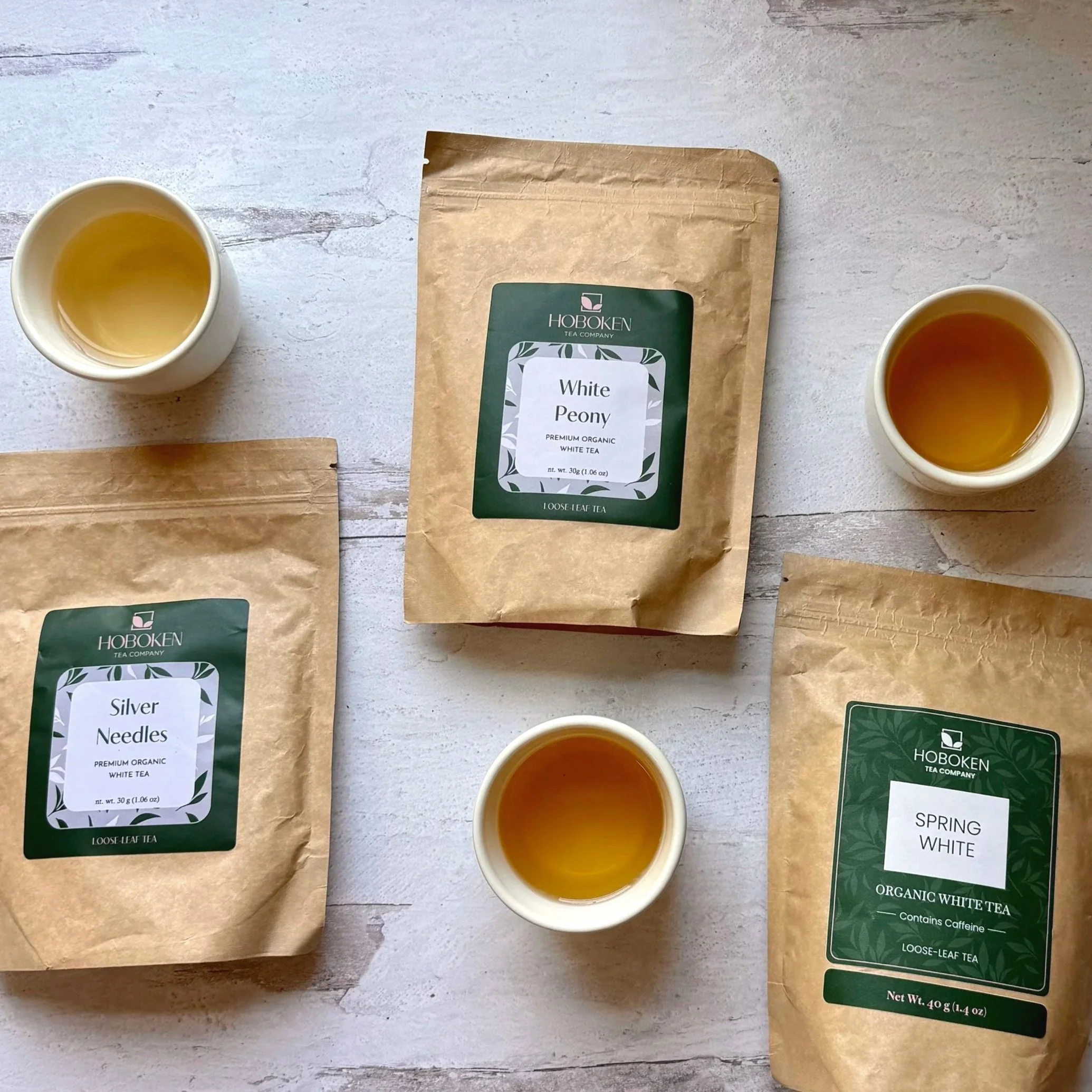 White Tea Bundle | Try all 3 styles of white tea for less | Organic white tea