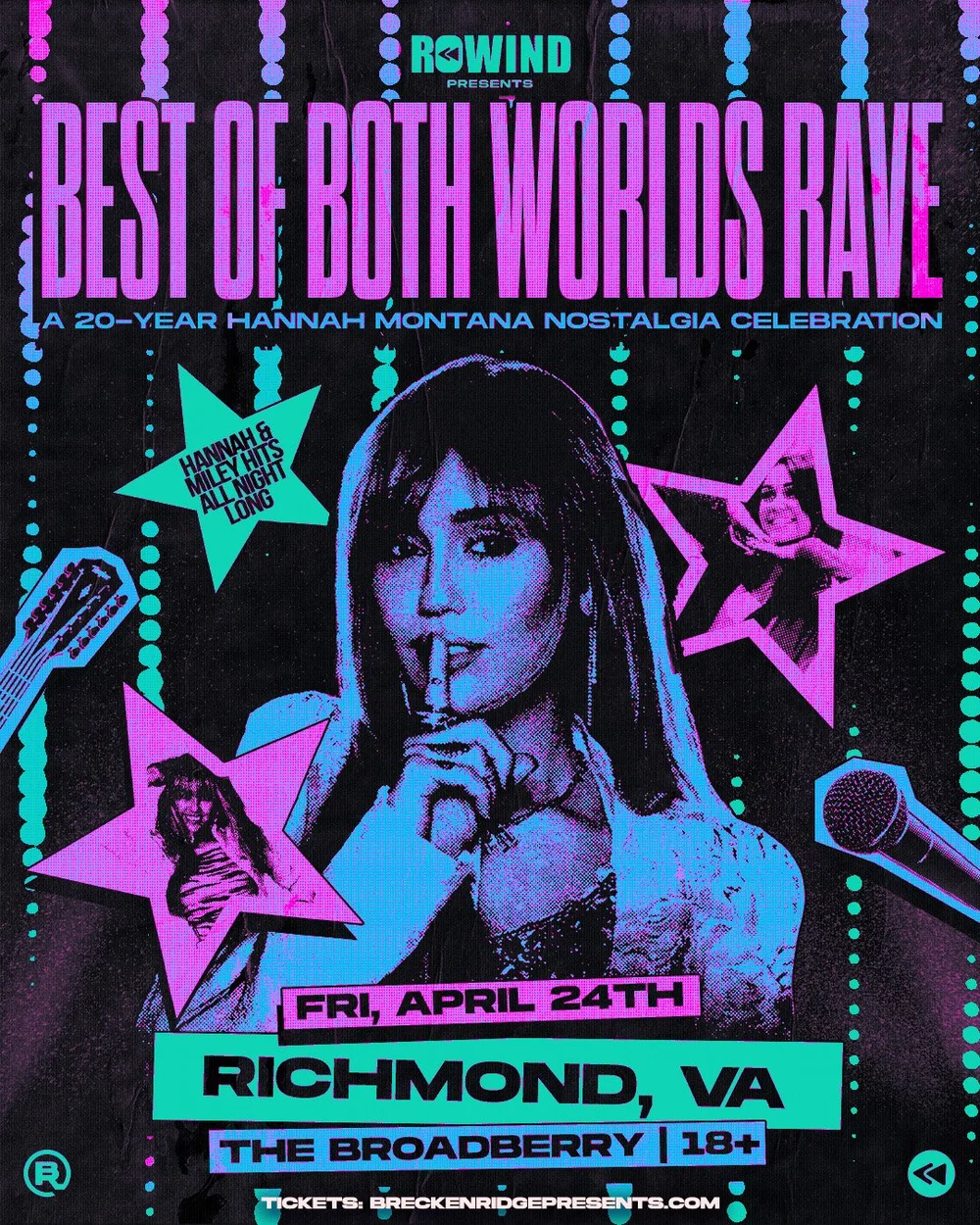 Virginia Rave Best of Both Worlds Rave | Hannah Montana Night | Richmond, VA ...