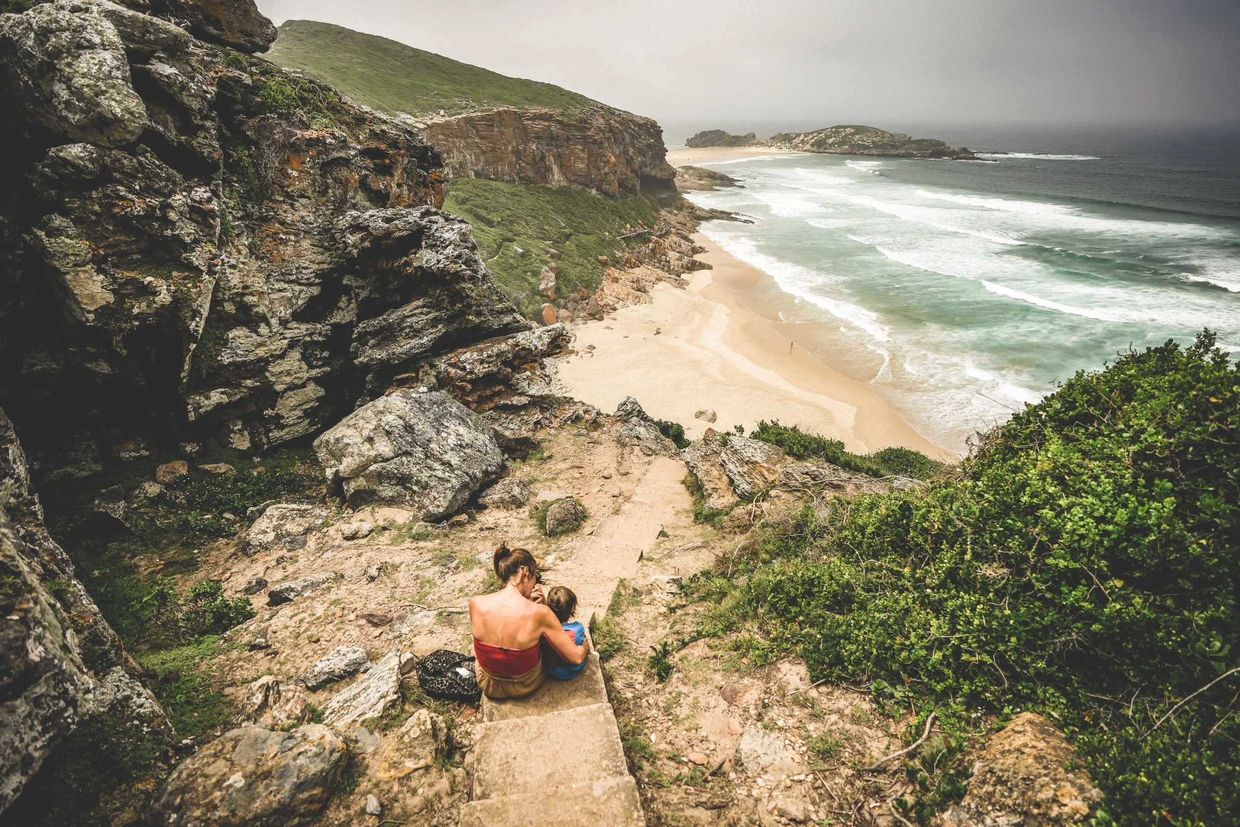 Zuid-Afrika Plettenberg Baai Robberg Nature Reserve wandeling