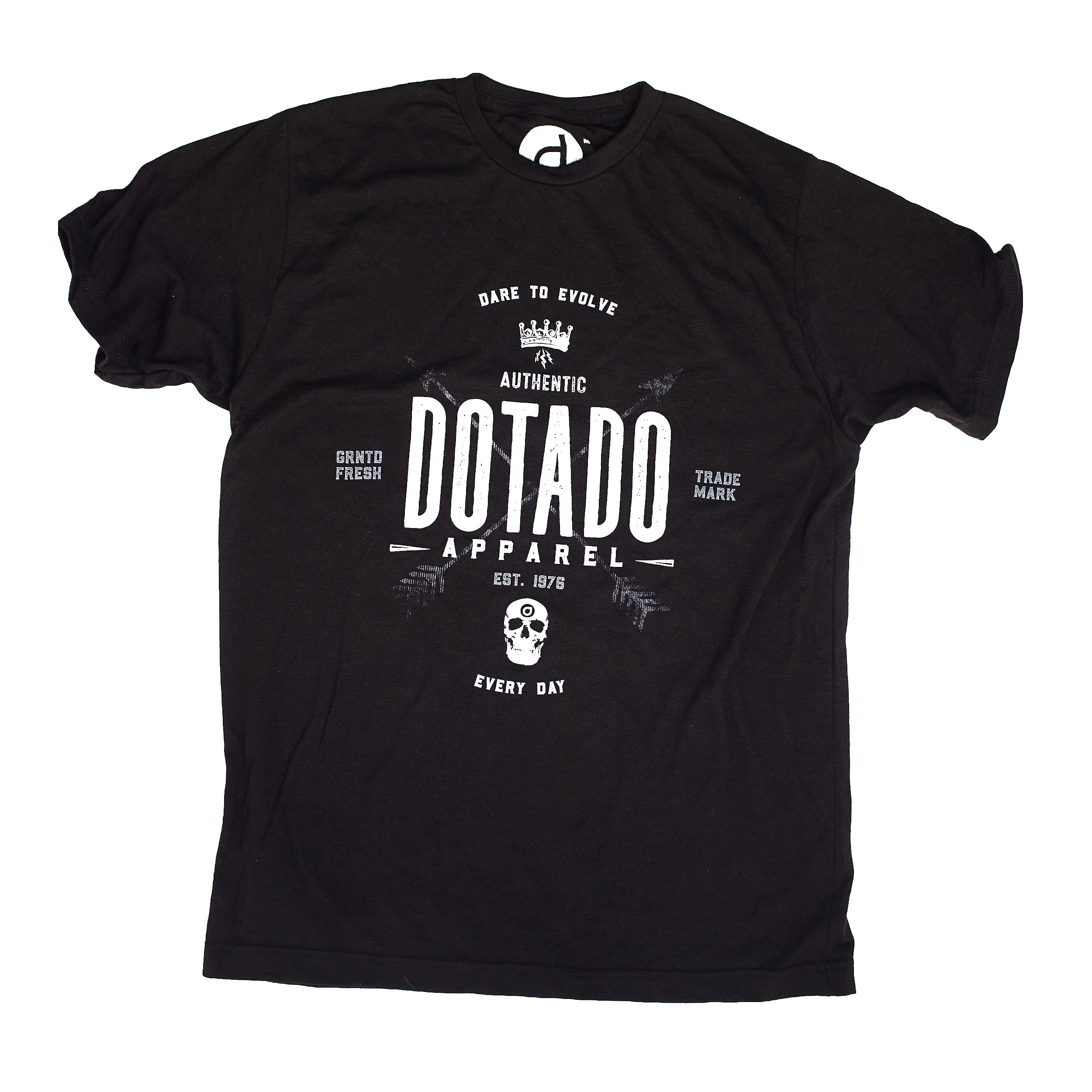 full mens dotado apparel whiskey tee shirt wrinkled