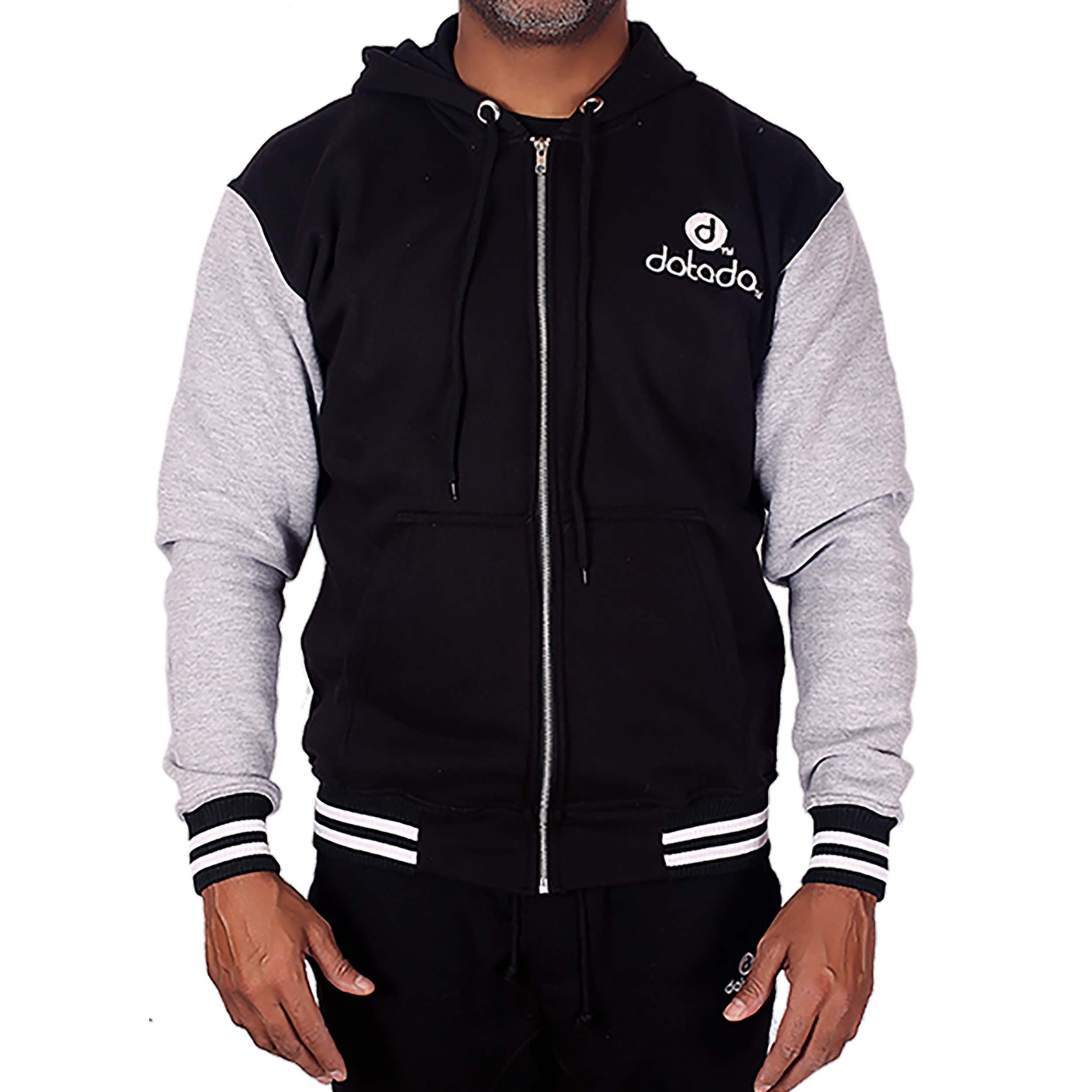 classic zip-up hooded Men's Sweatshirt