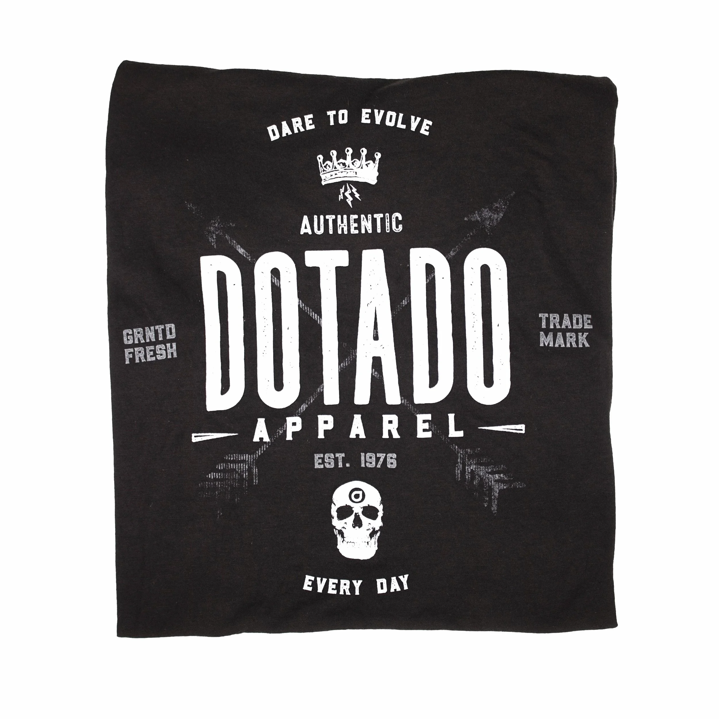 folded women's dotado™ apparel whiskey design tee