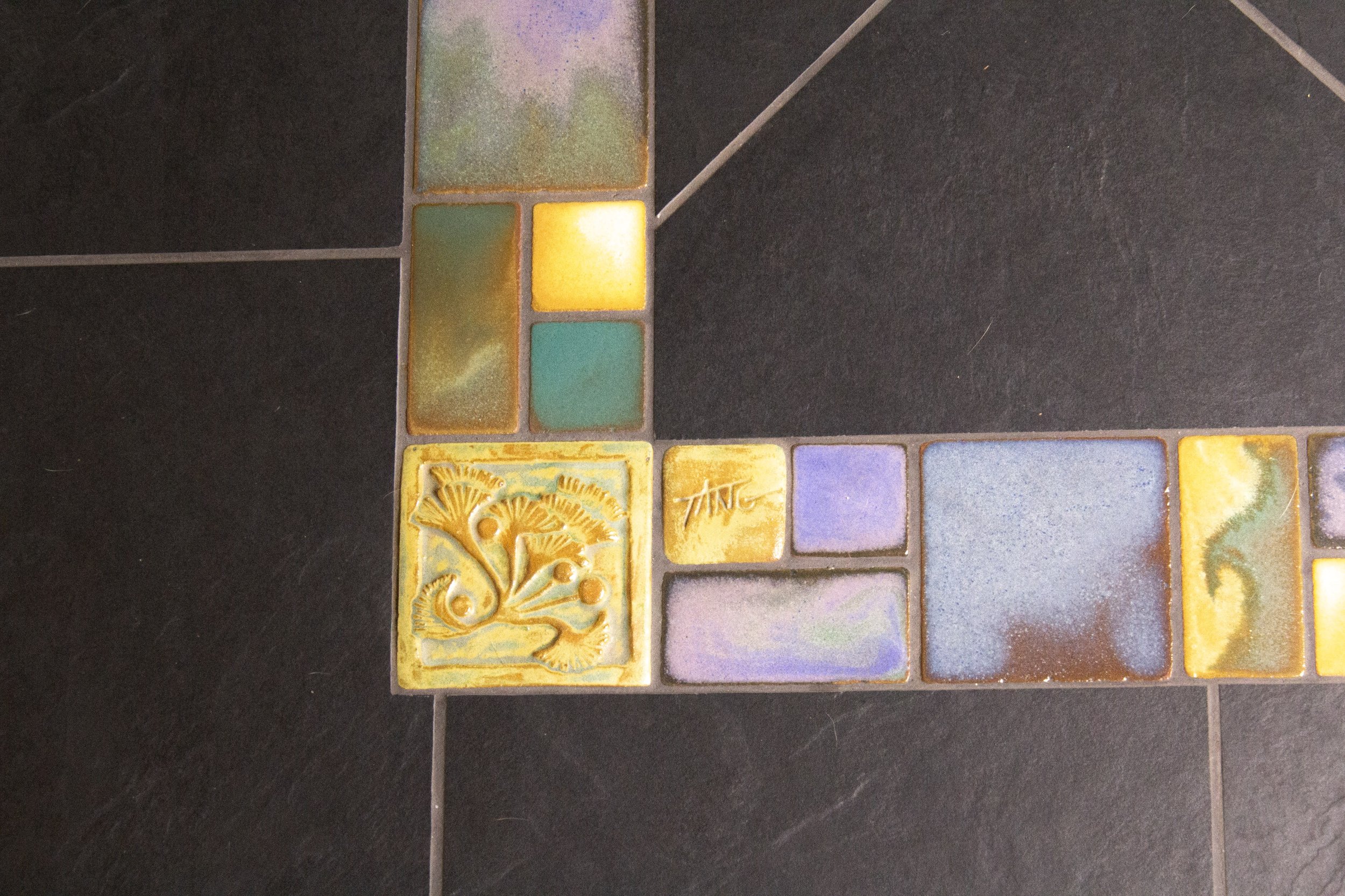 A tile rug