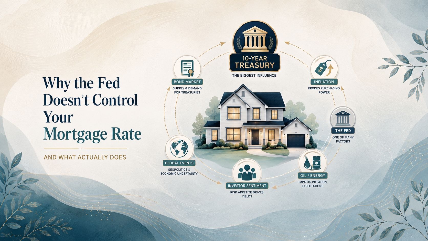 Why the Fed Doesn't Control Your Mortgage (and what actually does)