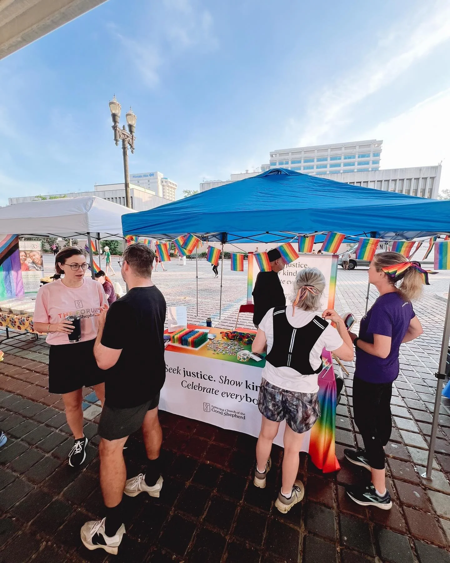 WHAT A DAY 💪🔥 An absolutely amazing turnout at Strides for Pride&mdash;over 800 folks raced, with 25 on team @goodshepherdjaxchurch and @theforumjax! We are so proud to have participated in this incredible event, and to have raised the second-overa