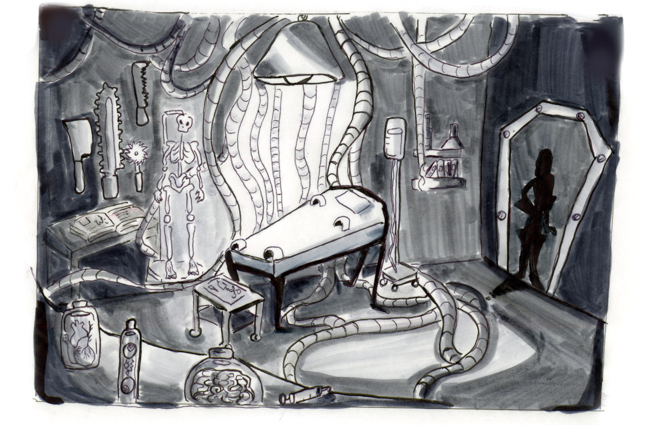 Sylvia's Lab Environment Illustration