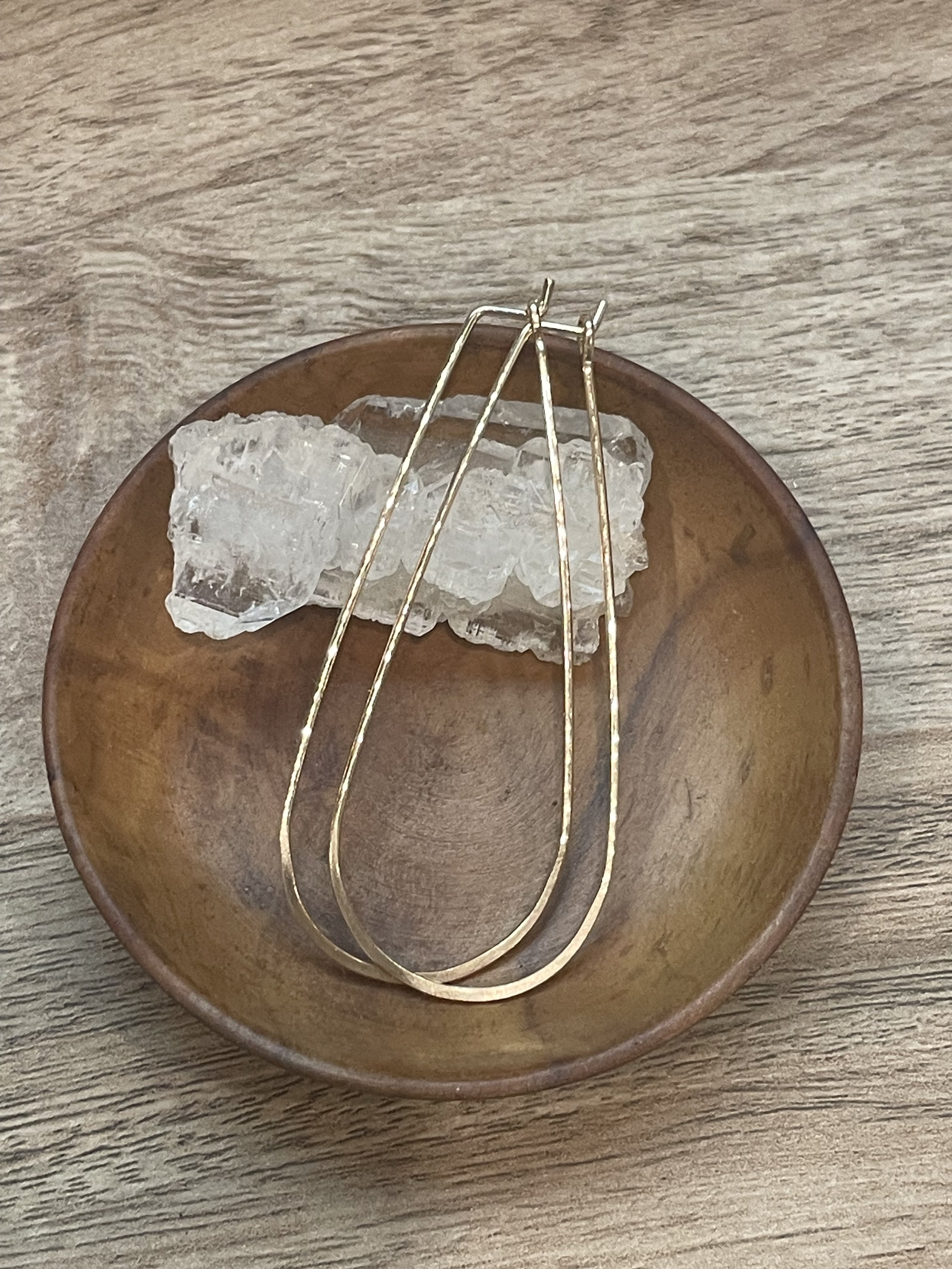 Hammered Teardrop