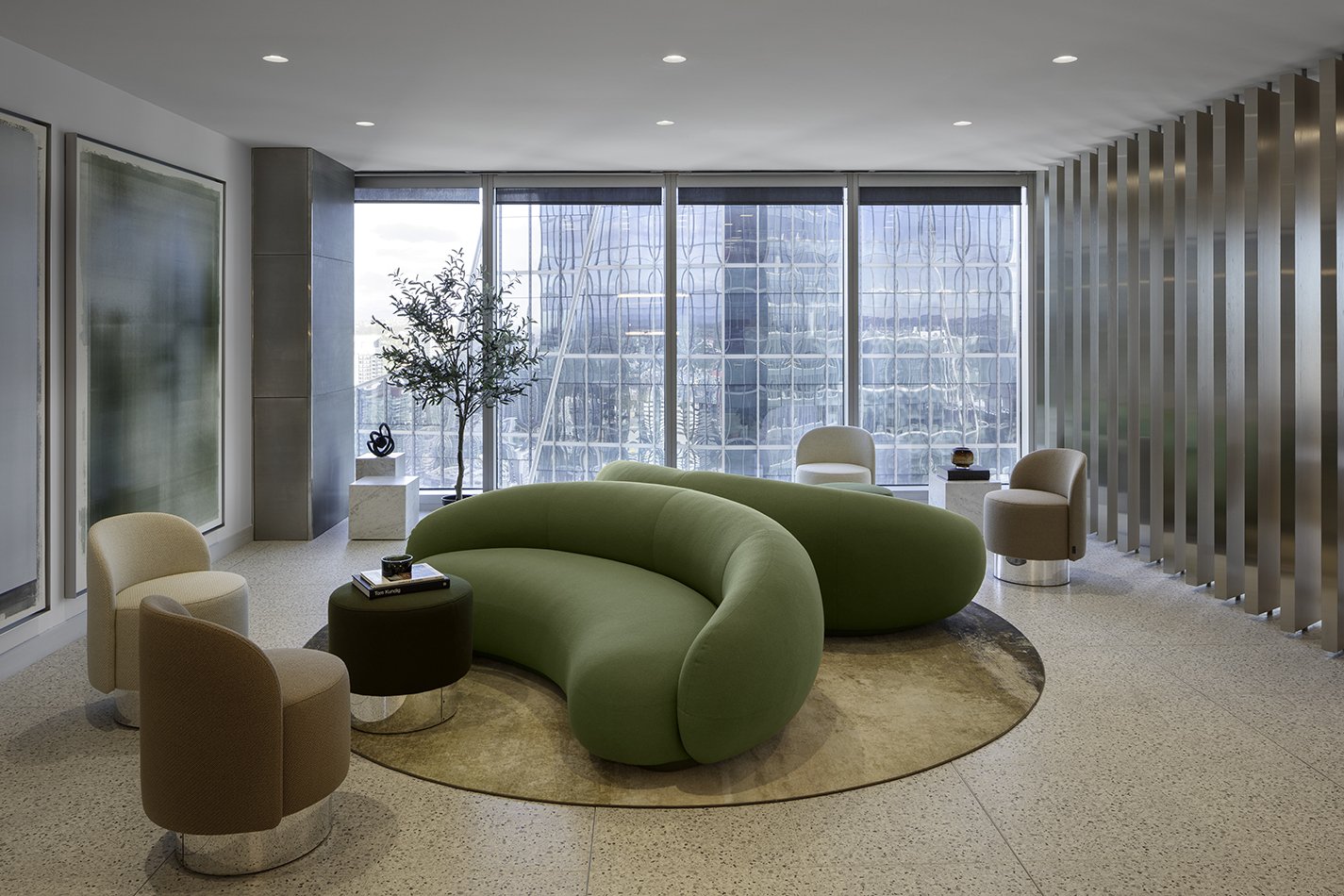 A photo of the Peloton Technologies office. Designing a hub of innovation and social energy.