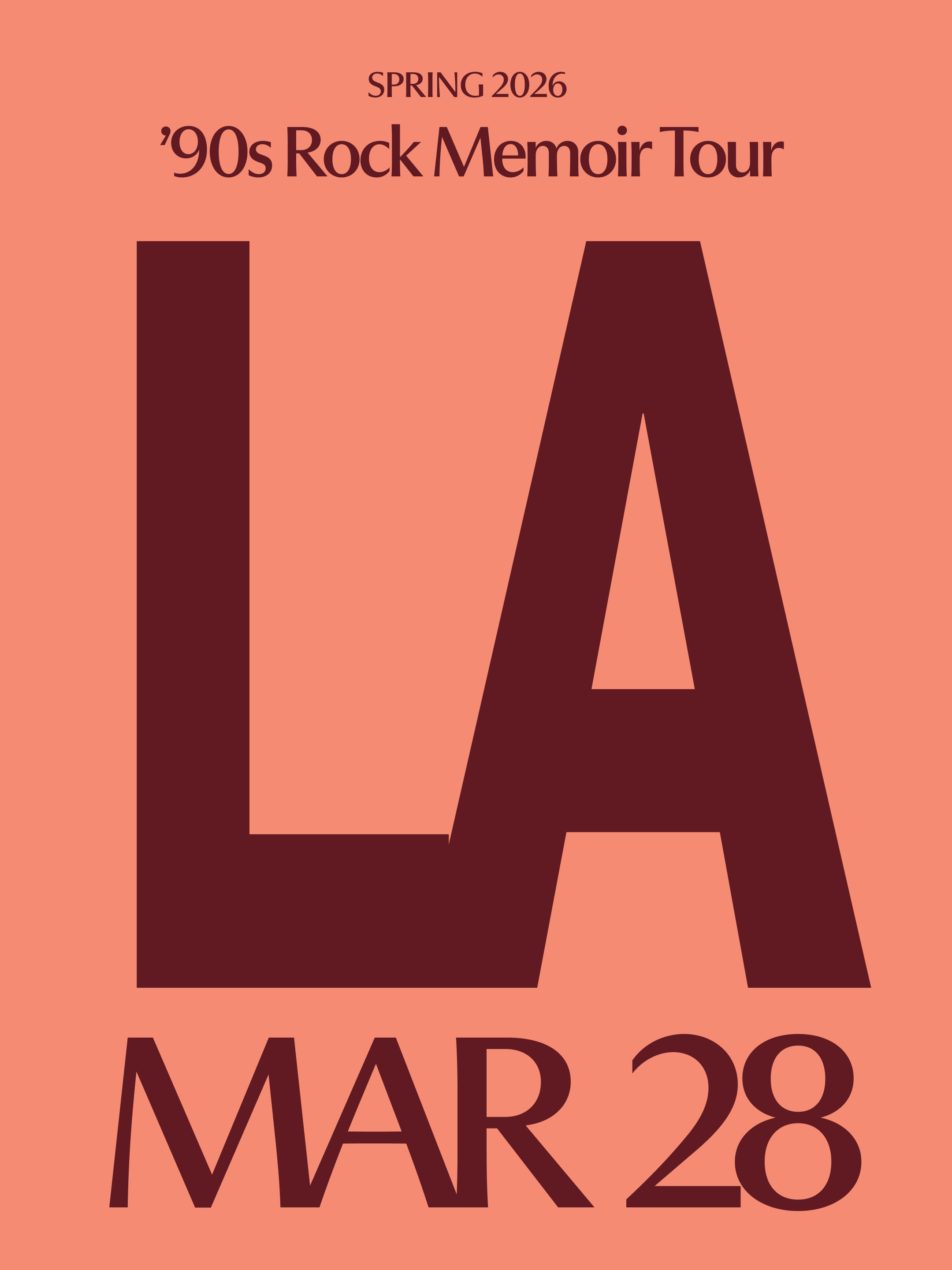 SECOND EVENT ADDED - Los Angeles