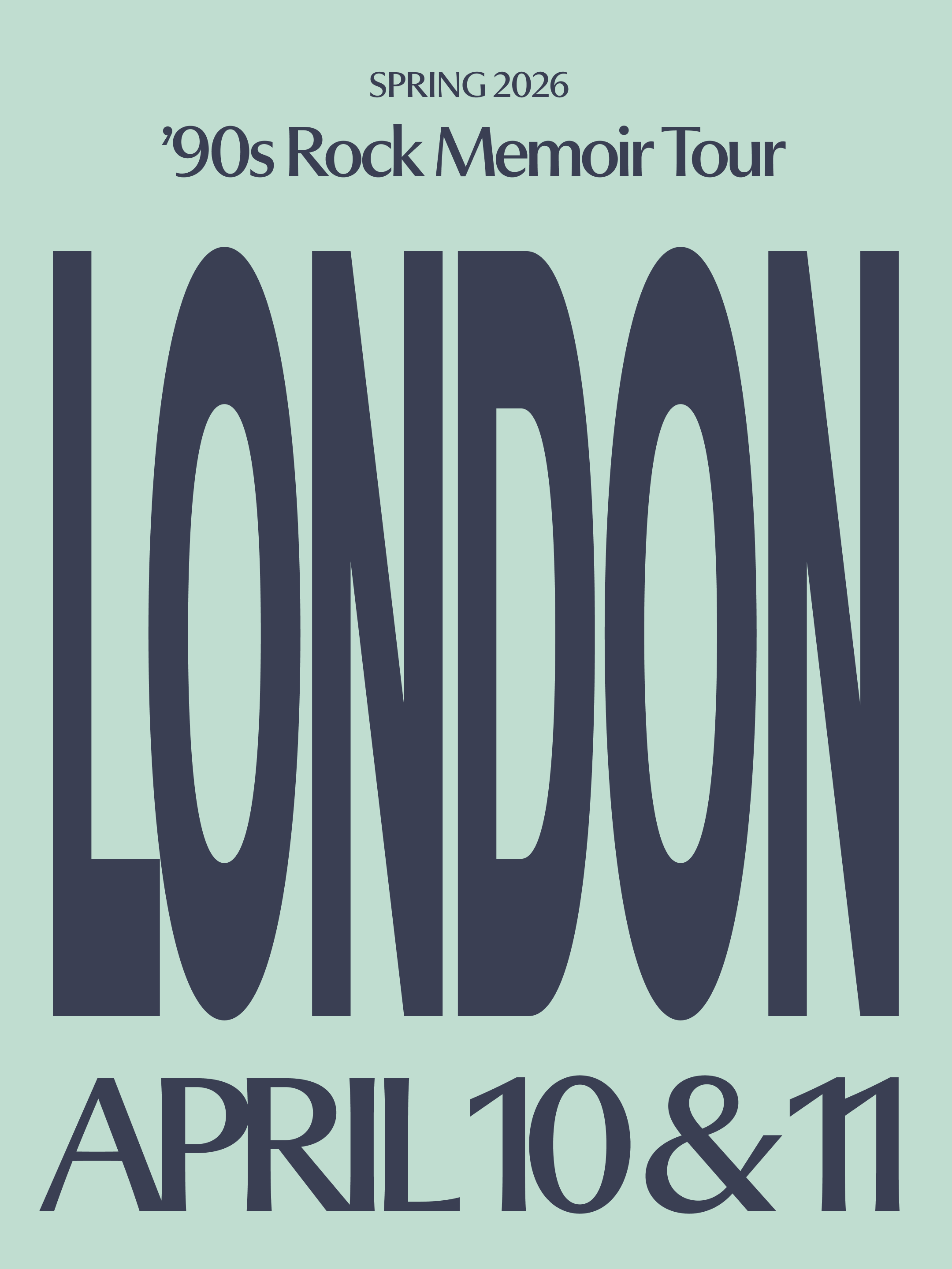 SECOND EVENT ADDED - London, UK