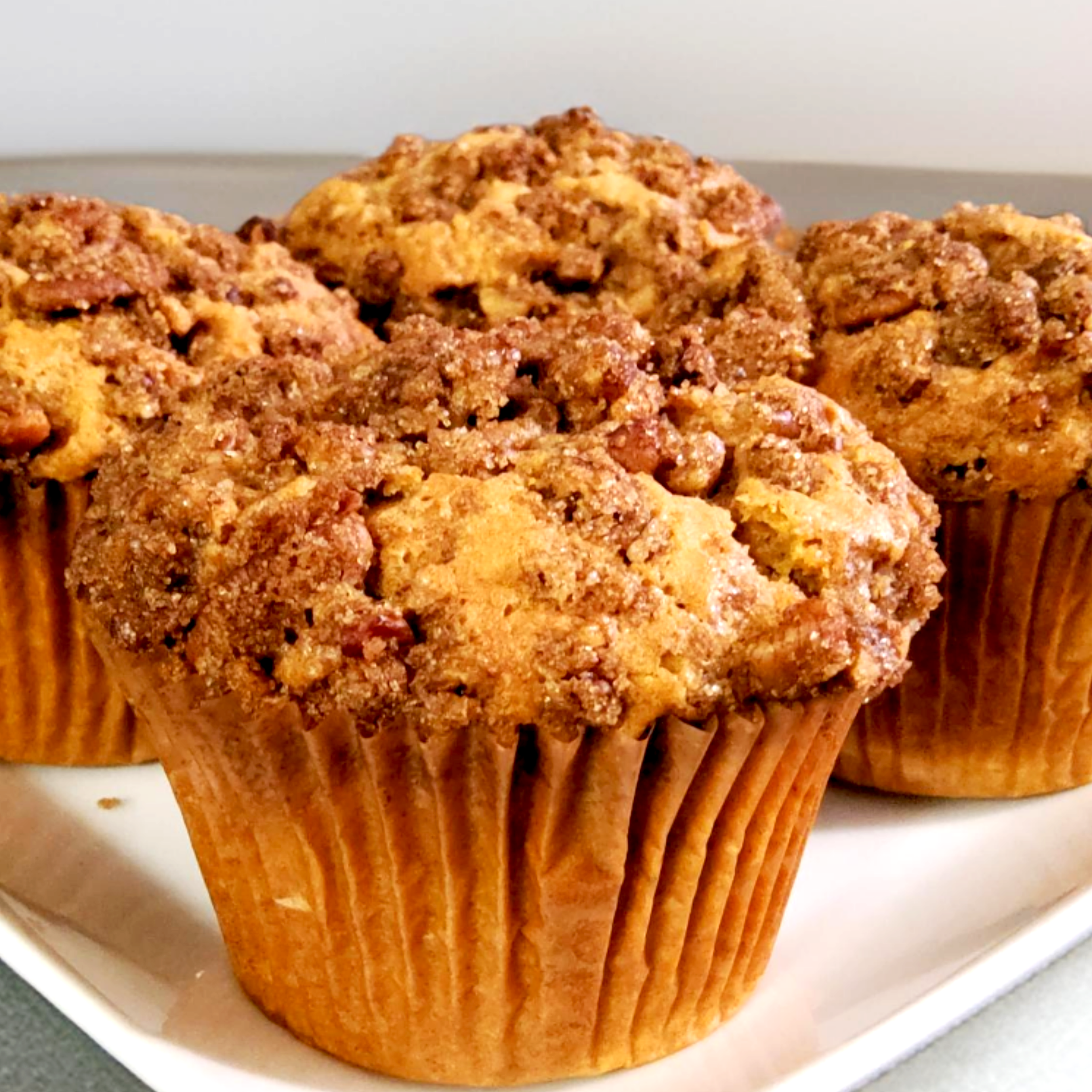 Plant-based sweet potato muffins