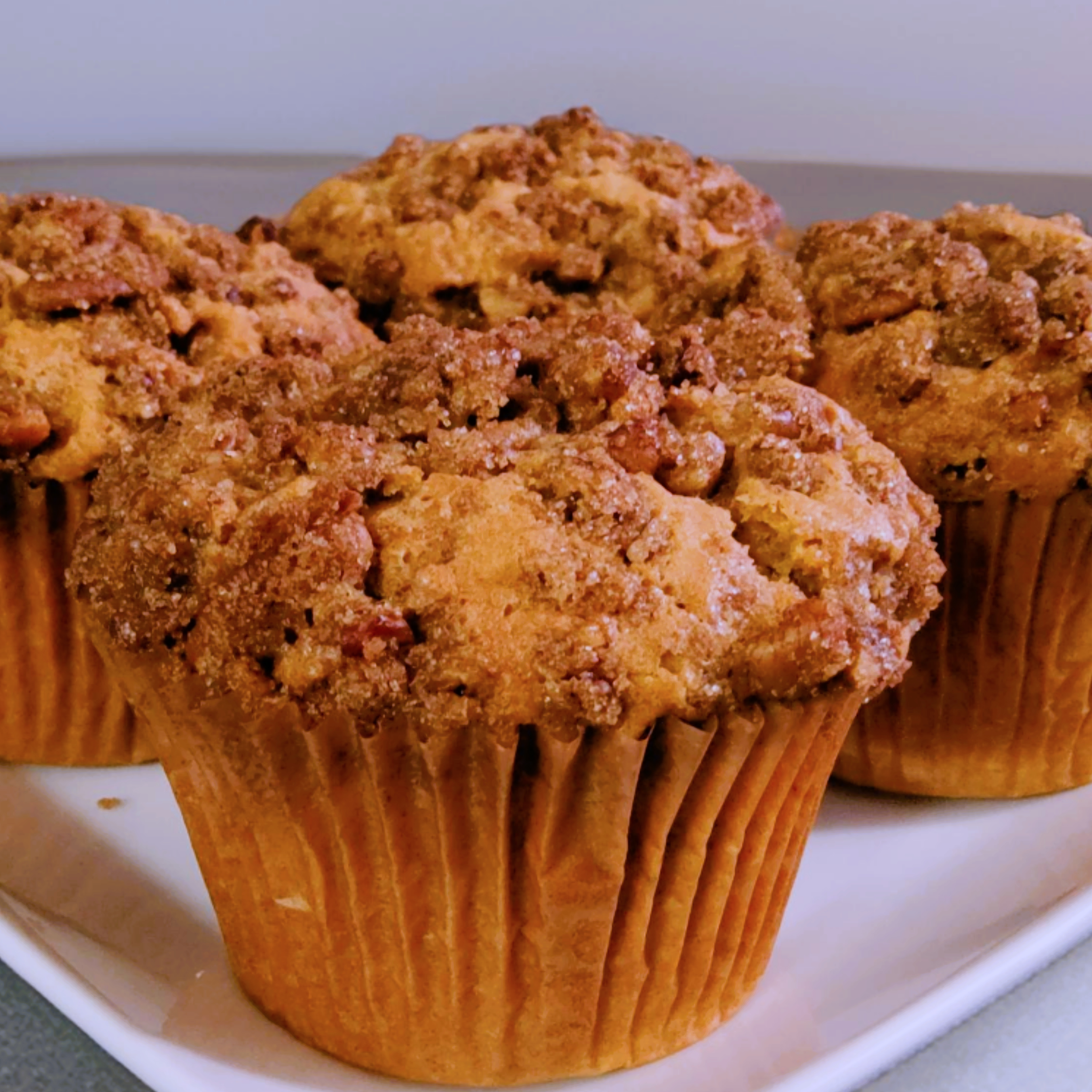 Plant-based sweet potato muffins