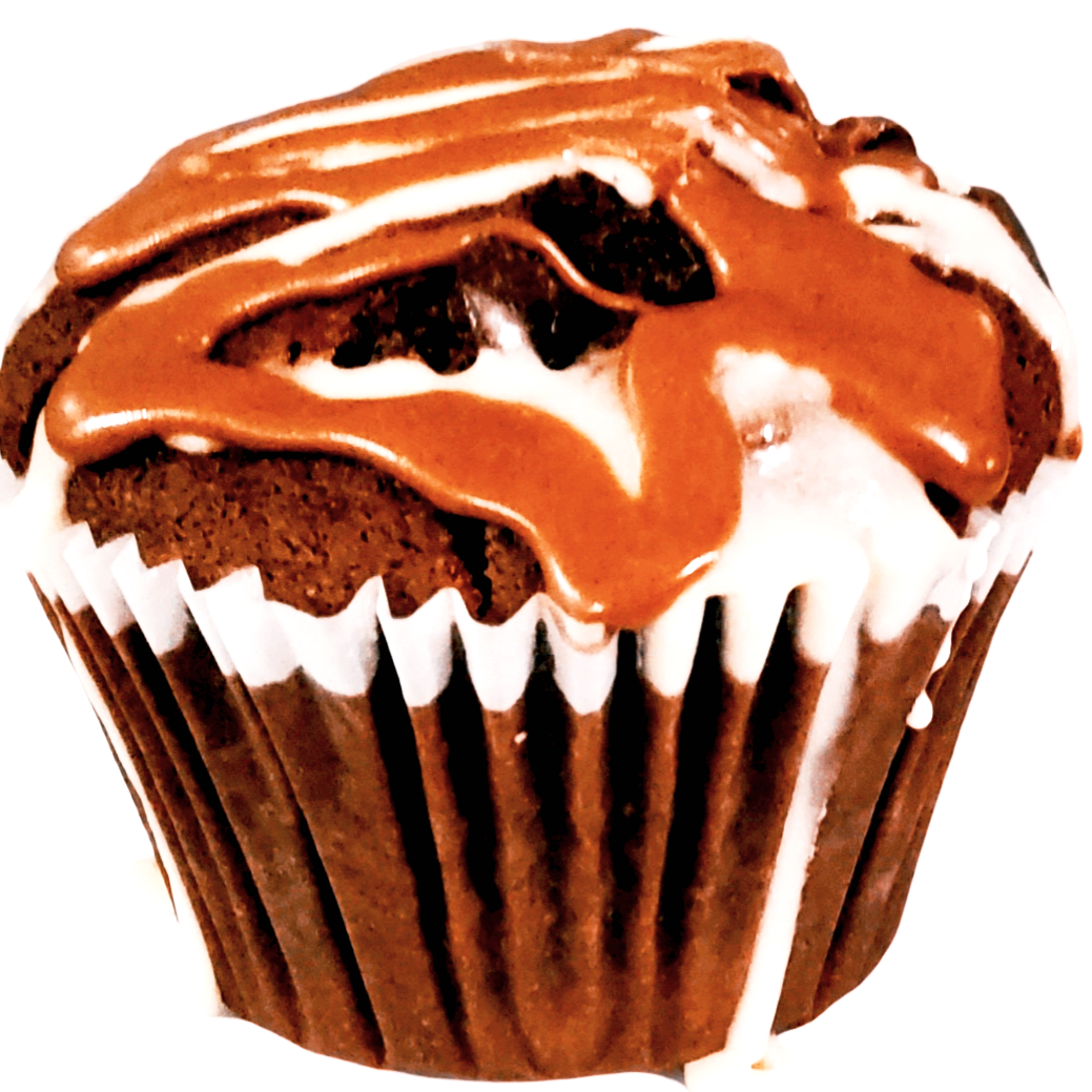 Plant-based chocolate muffin