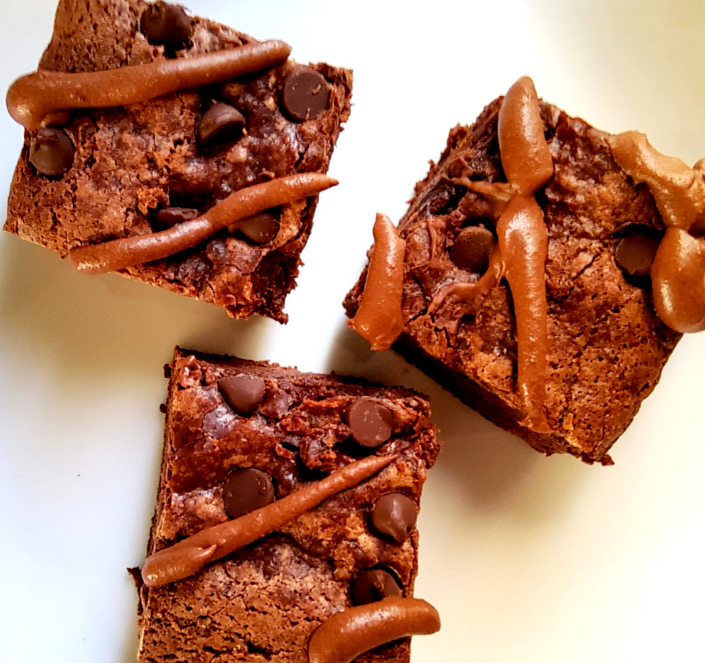 Plant-based chocolate brownies