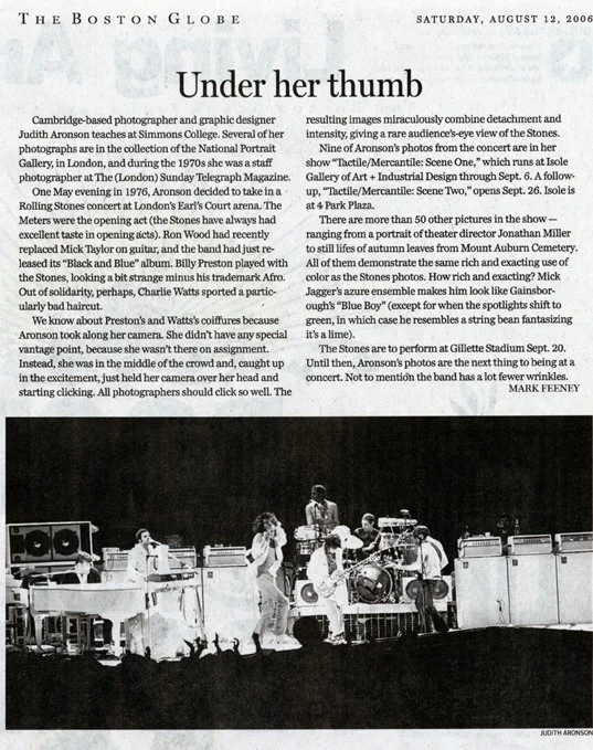 "Under her thumb," Mark Feeney