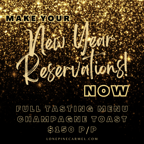 New Years Tasting Menu 