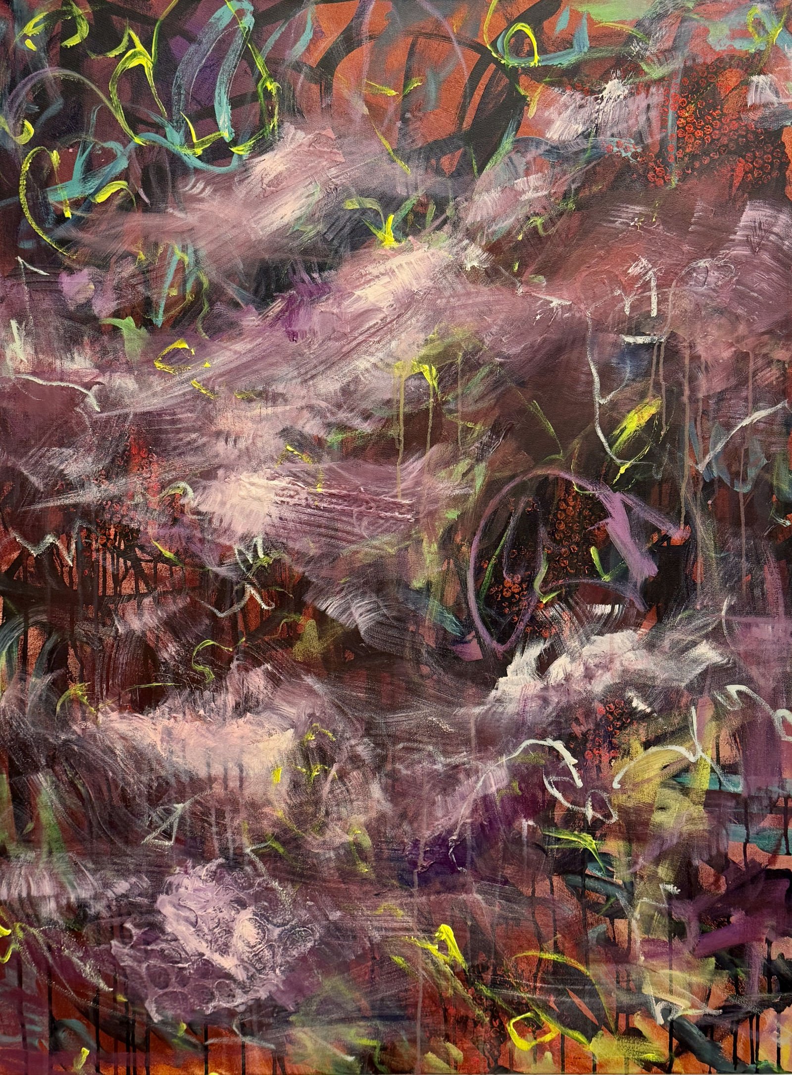 All Of This At Once 48x36 $5000