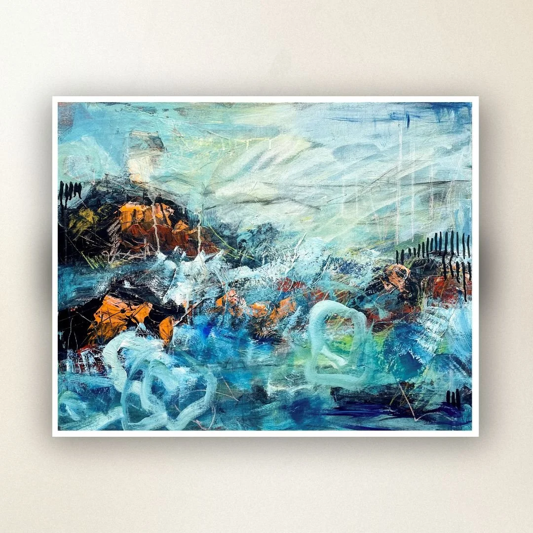 Beyond The Breakers Print