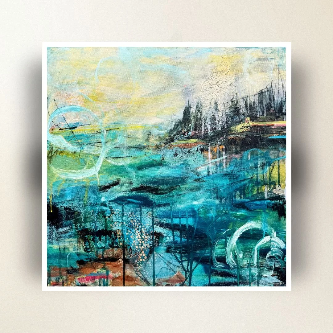 Chasing The Horizon's Echo Print