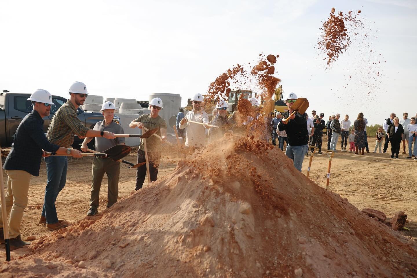 Today marks the beginning of a new era for our church. We gathered and celebrated the start of construction for our new home. We are eagerly anticipating all that is to come for Gateway!