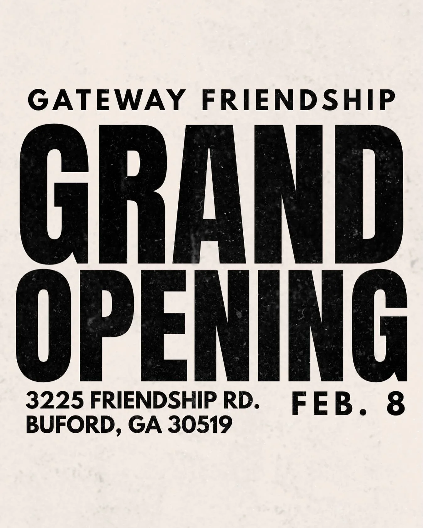 TOMORROW!!! 

We are so excited to welcome you into our new home tomorrow morning! We can&rsquo;t wait to see you at 10:45 tomorrow morning!!
