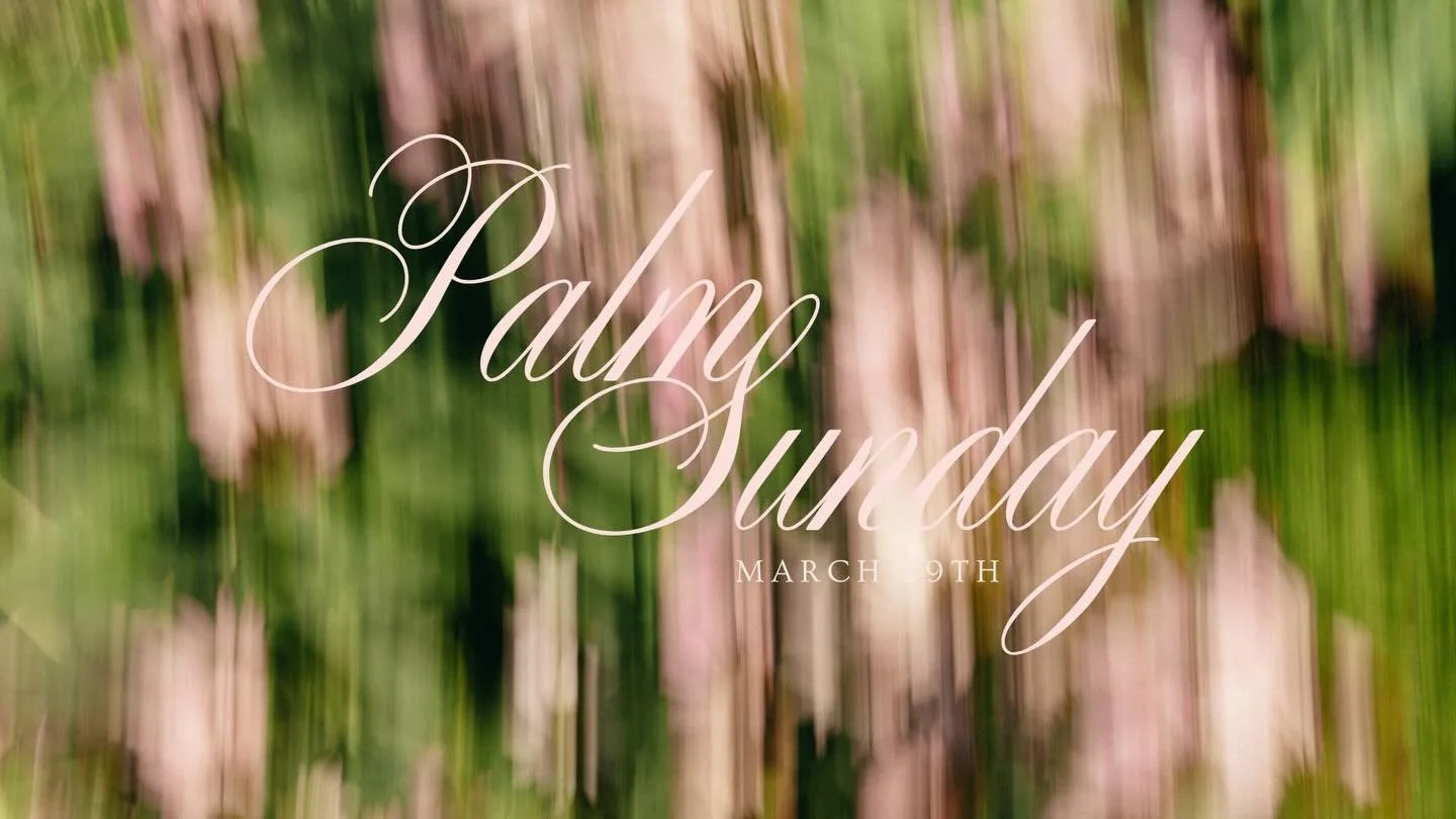 Join us tomorrow as we celebrate Palm Sunday and remember the day Jesus entered Jerusalem&mdash;bringing hope, peace, and salvation. We&rsquo;d love to worship with you and prepare our hearts together for Easter 🌿