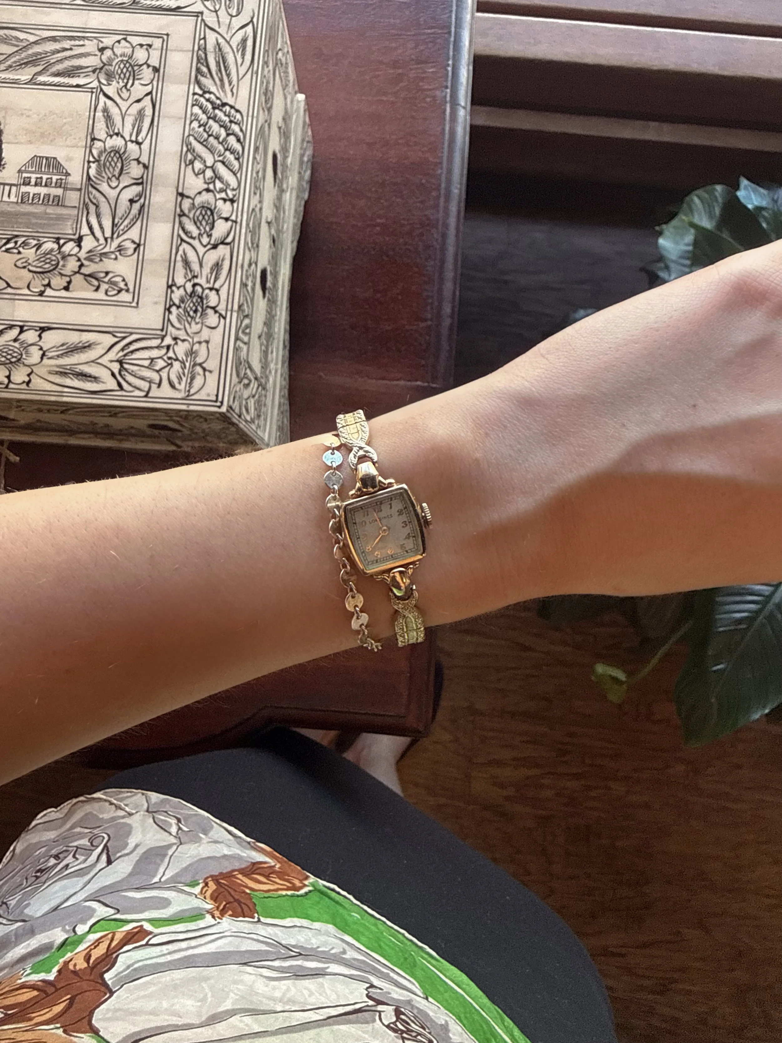 Genuine 10K Gold Filled Longines Cocktail Watch